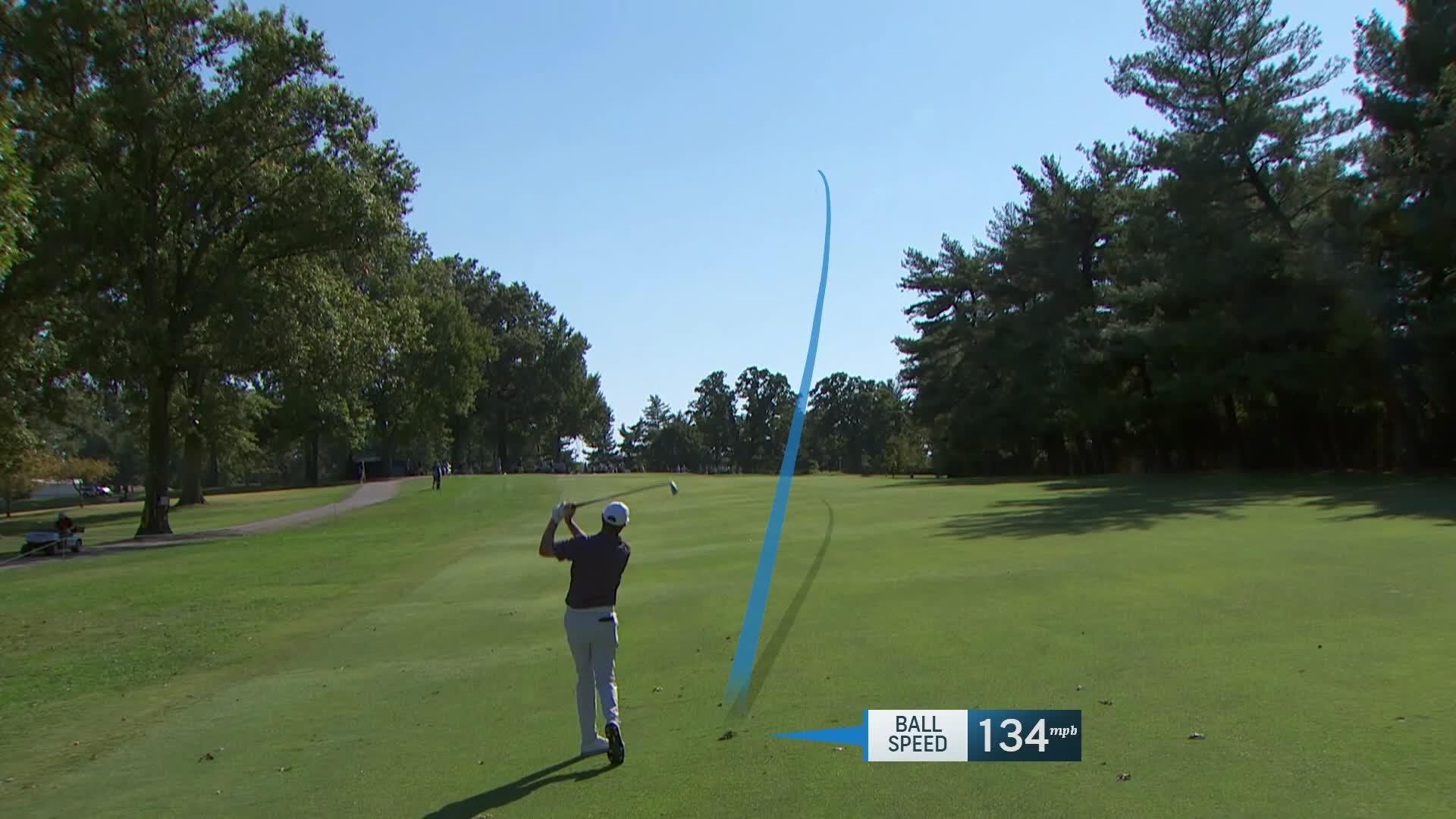 Steven Alker makes birdie on No. 8 at Stifel Charity Classic