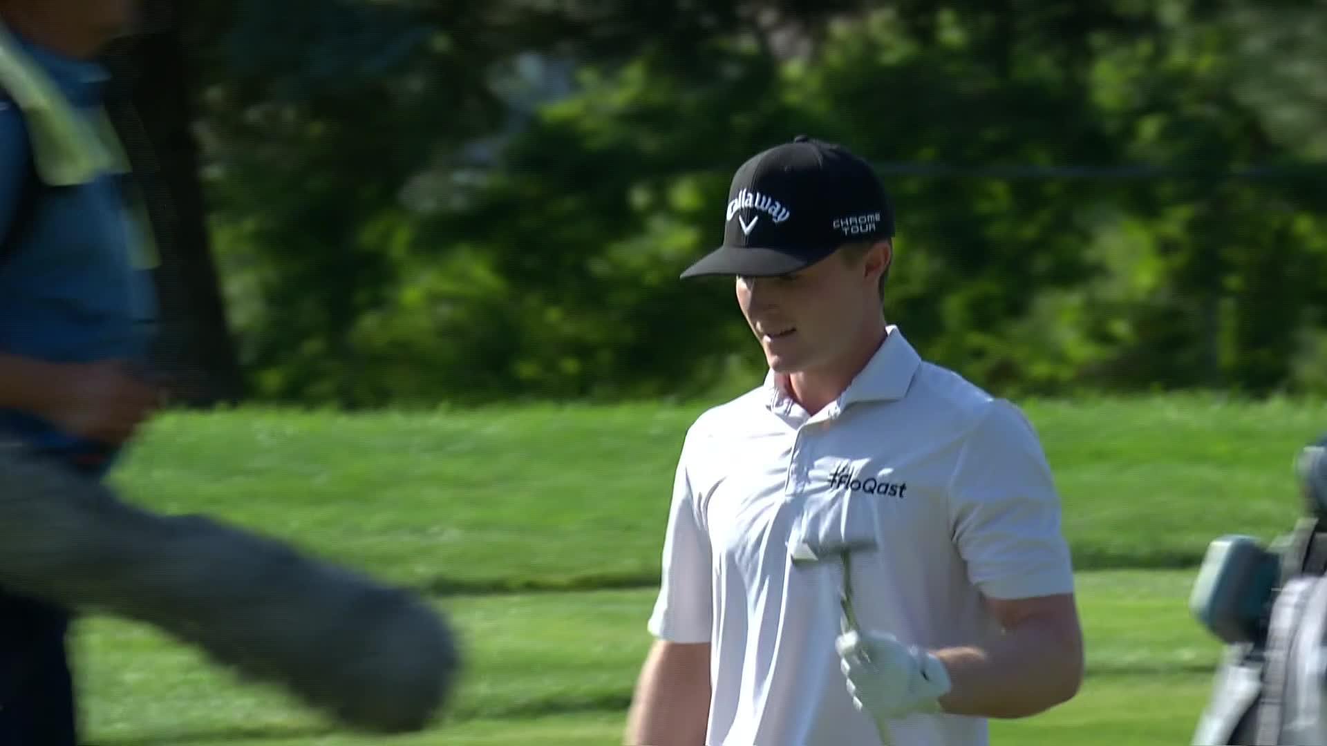 Blades Brown makes birdie on No. 12 at Utah Championship