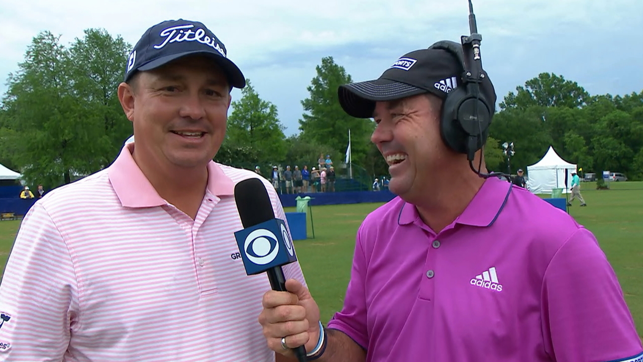 Jason Dufner interview during Round 4 at Zurich