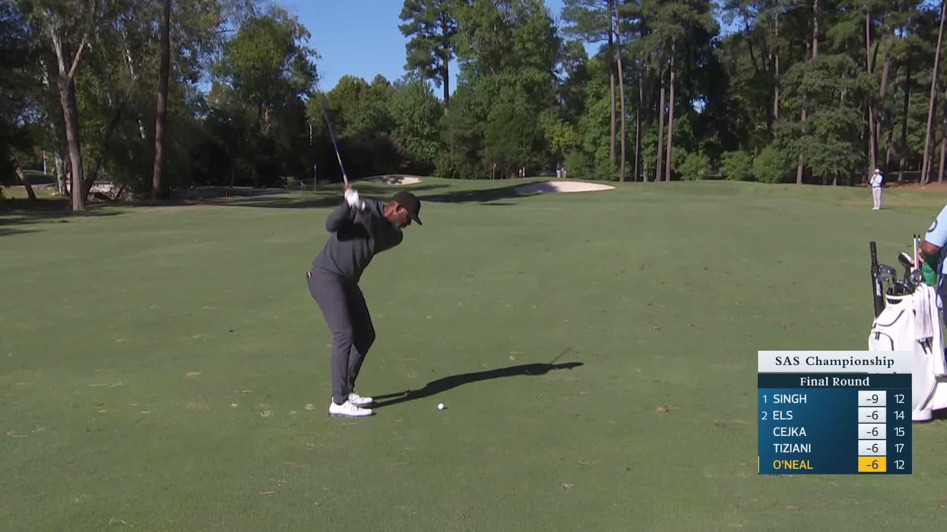 Timothy O'Neal makes birdie on No. 13 at SAS Championship