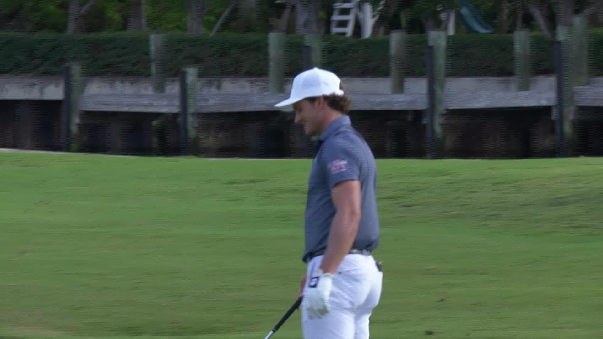 James Nicholas makes birdie on No. 11 at Bahamas Classic Atlantis