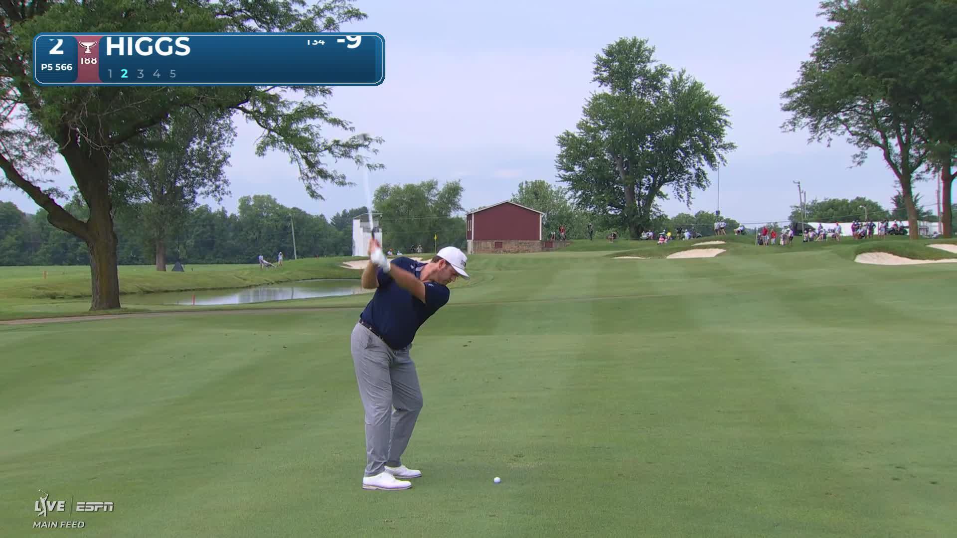Harry Higgs reaches par-5 No. 2 in two, makes birdie at John Deere