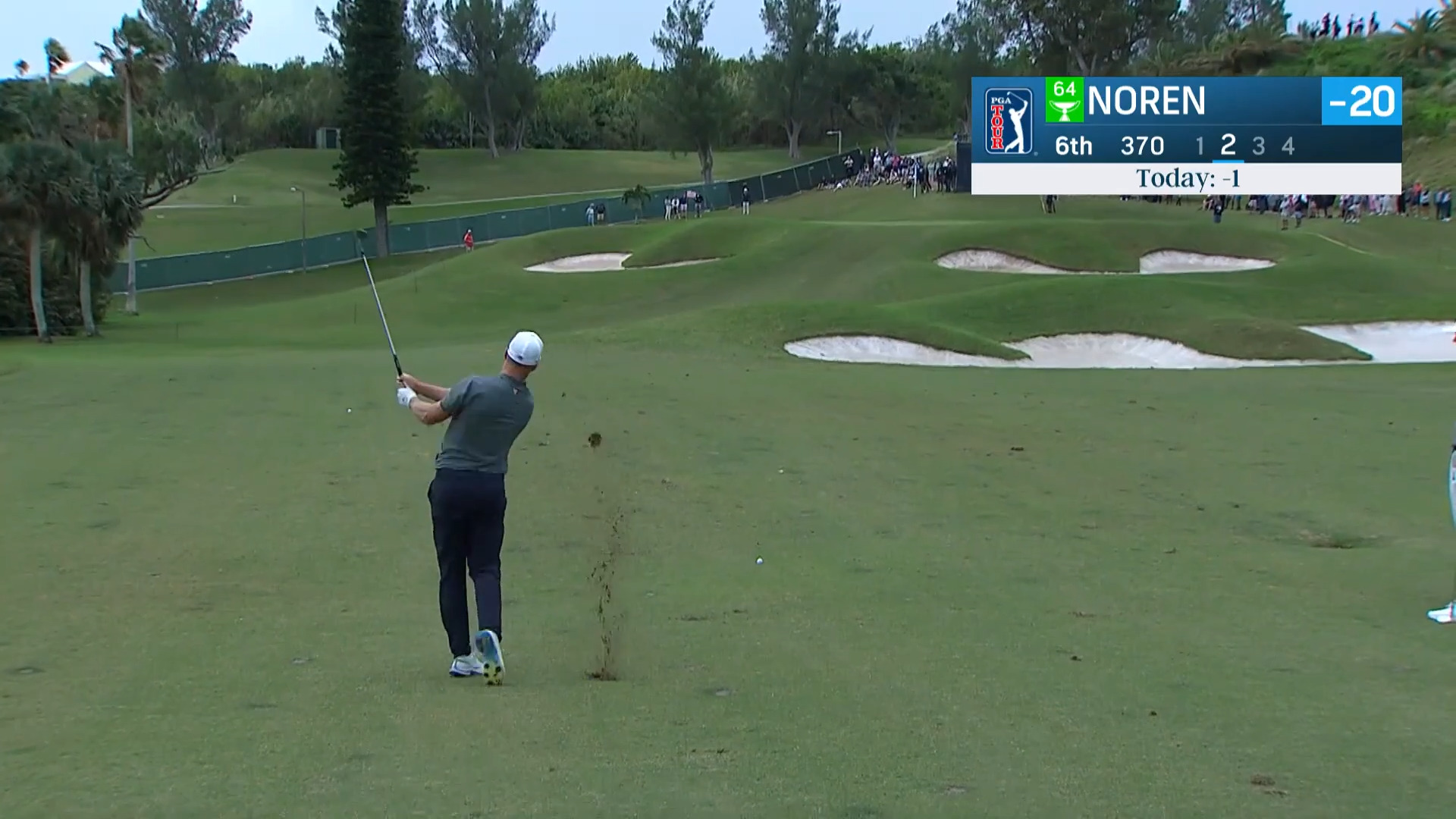 Alex Noren sticks green to set up birdie at Butterfield Bermuda