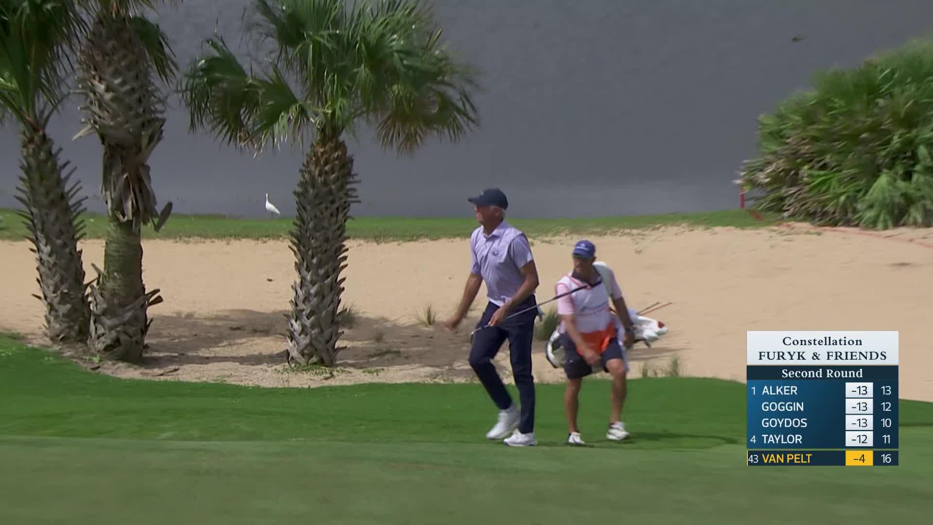Bo Van Pelt makes birdie on No. 17 at Constellation FURYK & FRIENDS