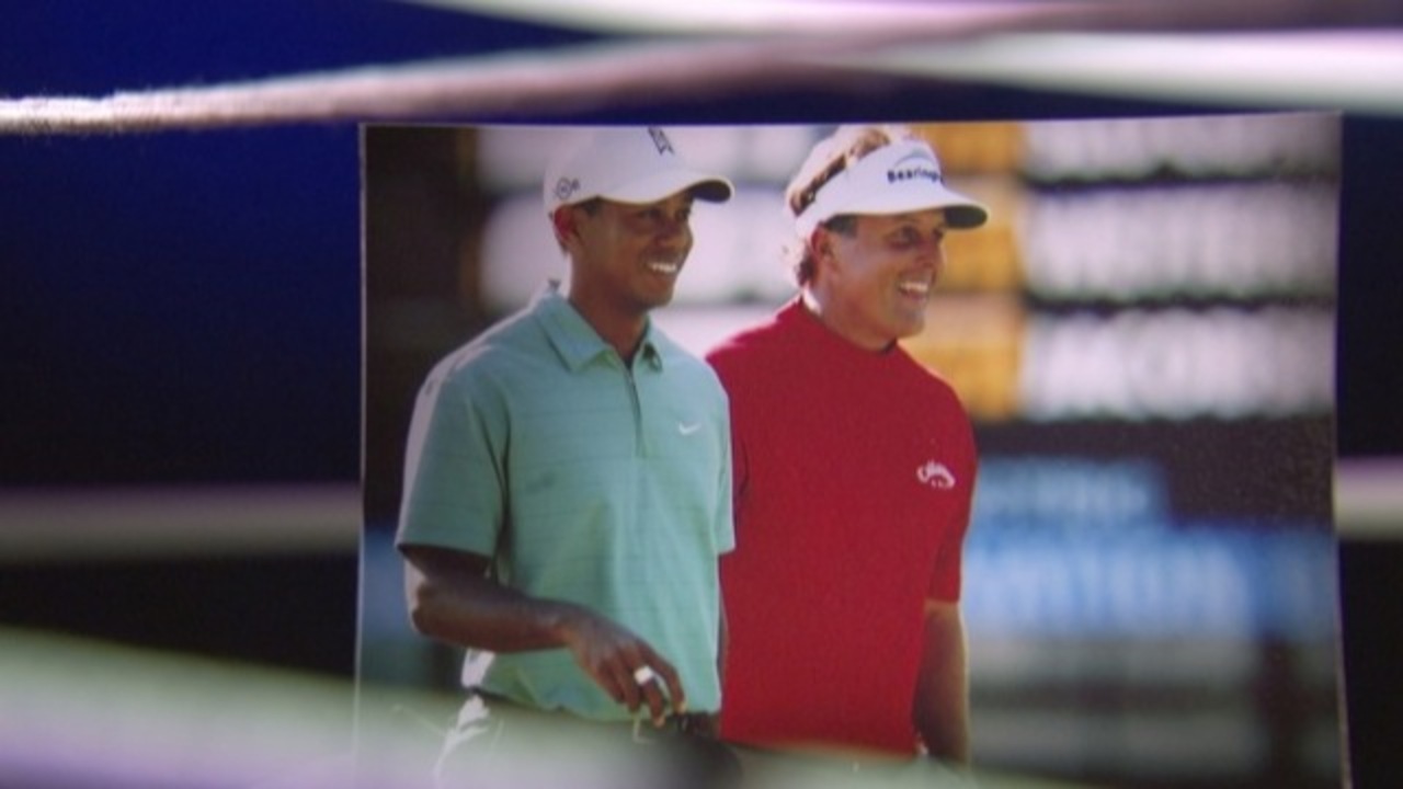 How do i on sale watch tiger vs phil