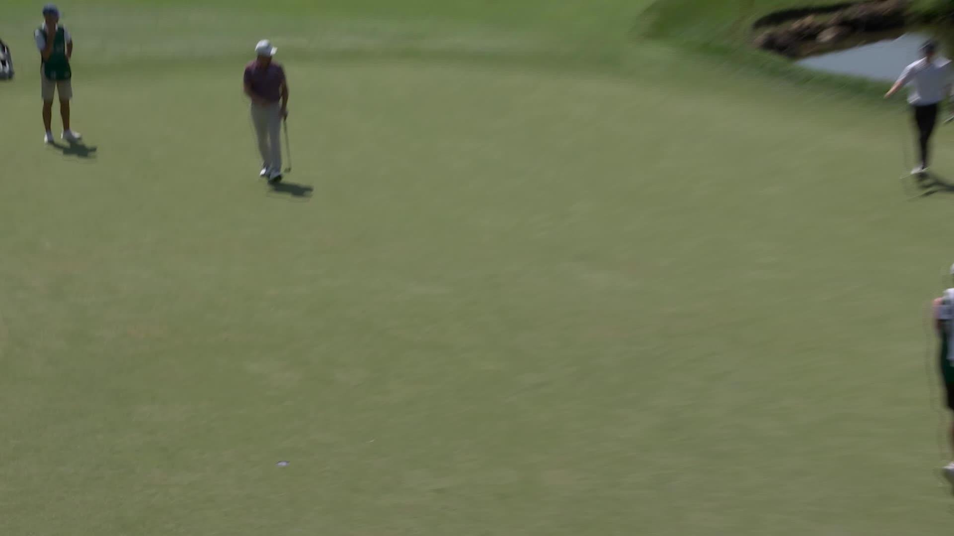 Blades Brown drains 54-foot putt for birdie on No. 13 at Biltmore Championship