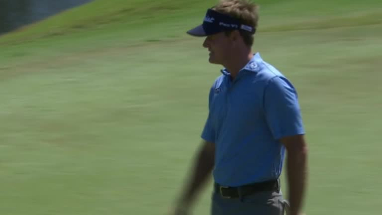 John Peterson sinks 36-foot birdie putt at Zurich