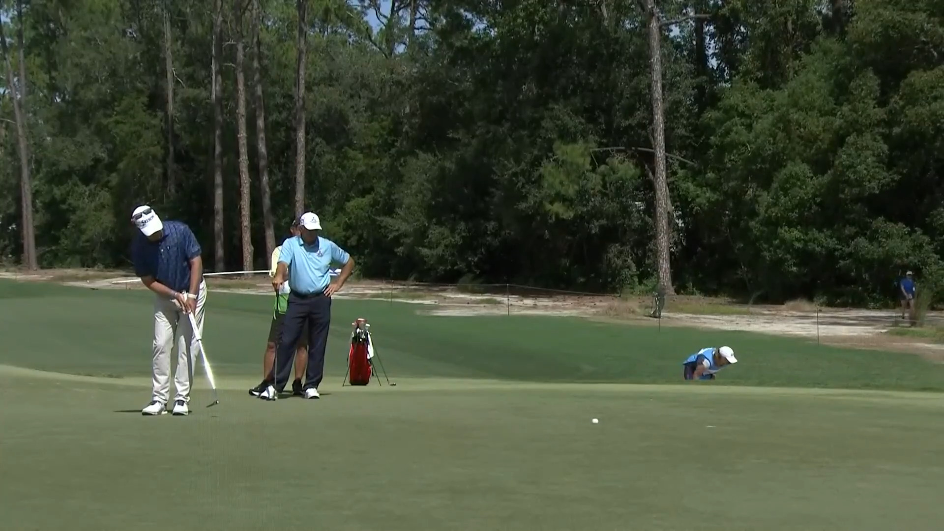 Glen Day drains birdie putt at FURYK & FRIENDS