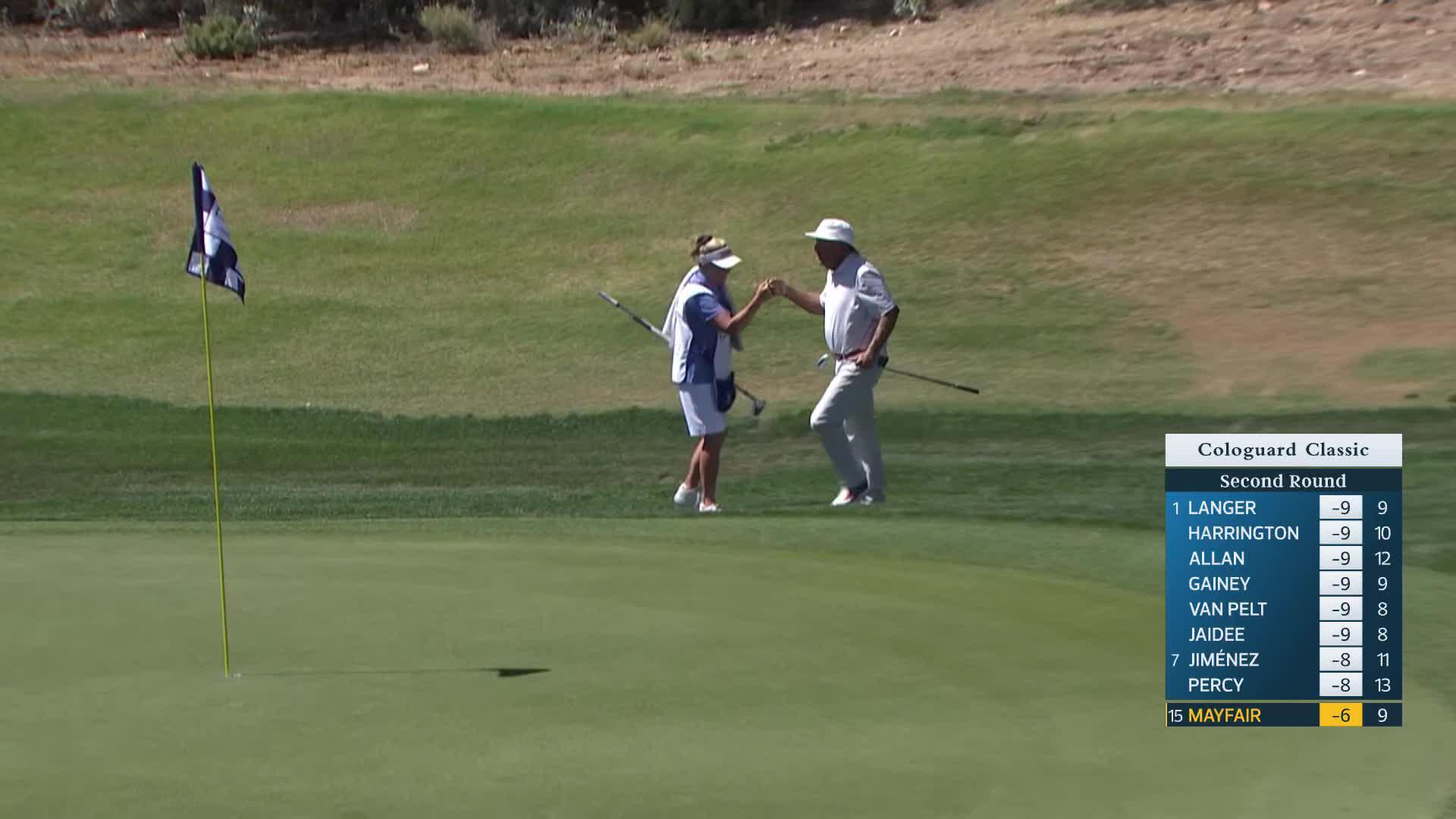 Billy Mayfair makes birdie on No. 10 at Cologuard Classic