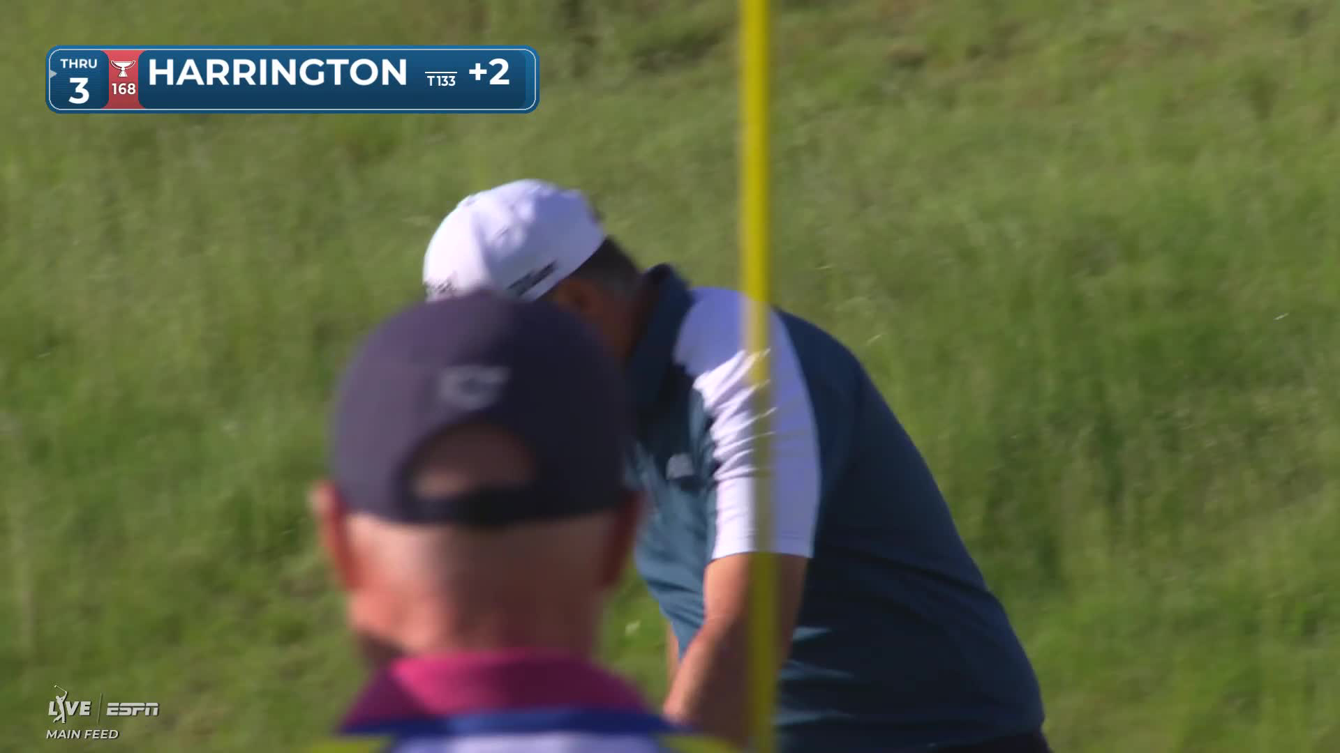 Padraig Harrington drains 11-foot birdie putt on No. 12 at RBC Canadian