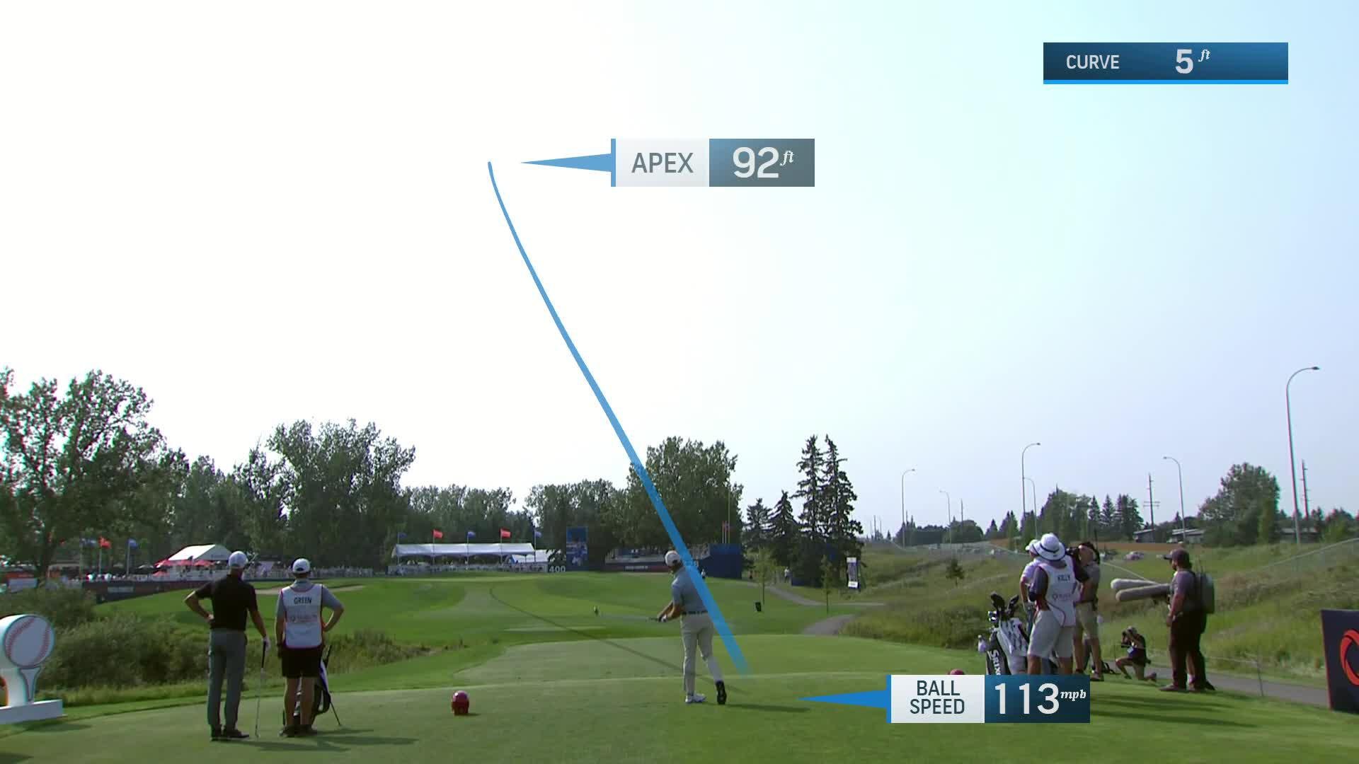 Jerry Kelly makes birdie on No. 16 at Rogers Charity Classic