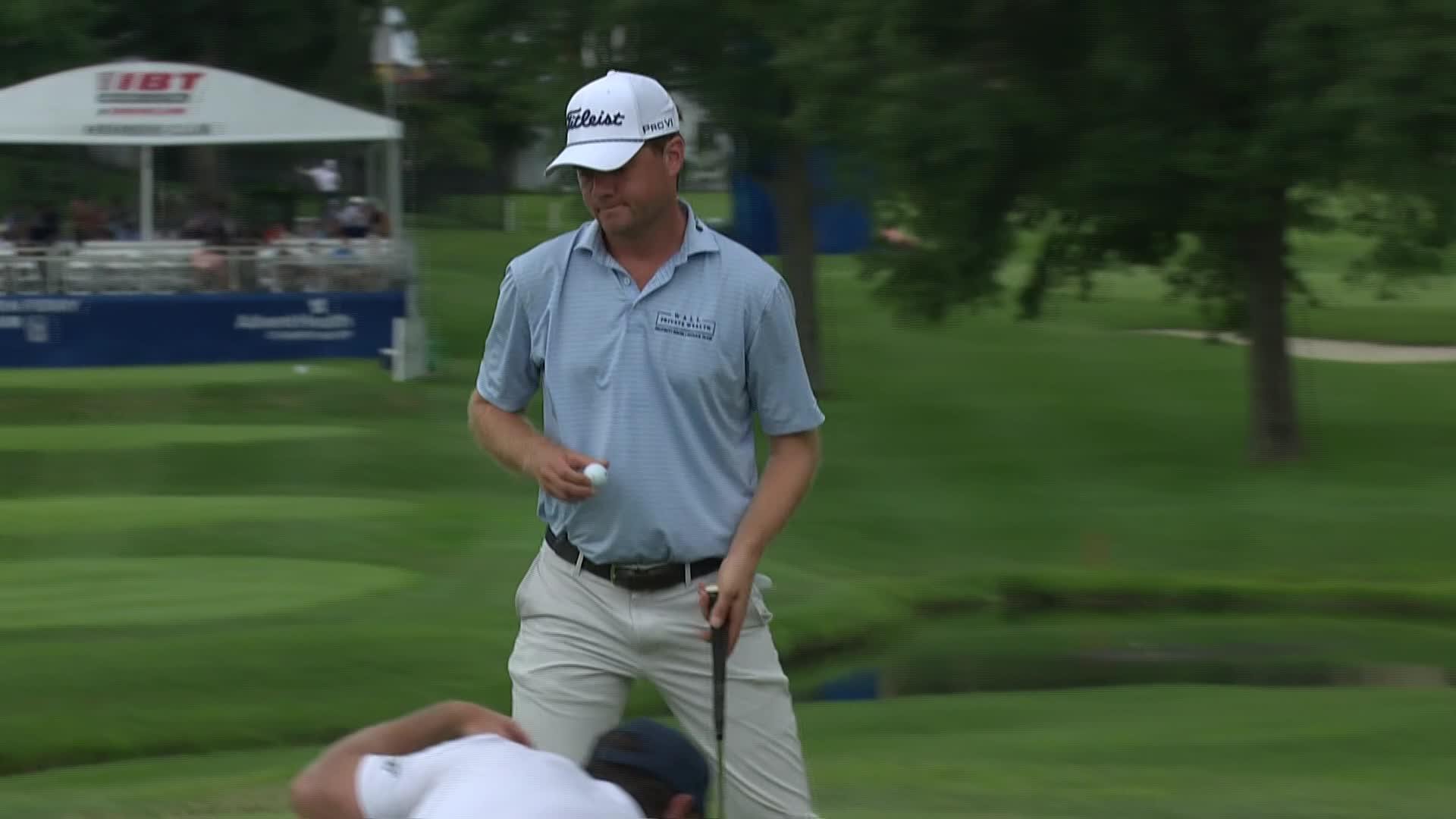 Austin Hitt makes birdie on No. 14 at AdventHealth