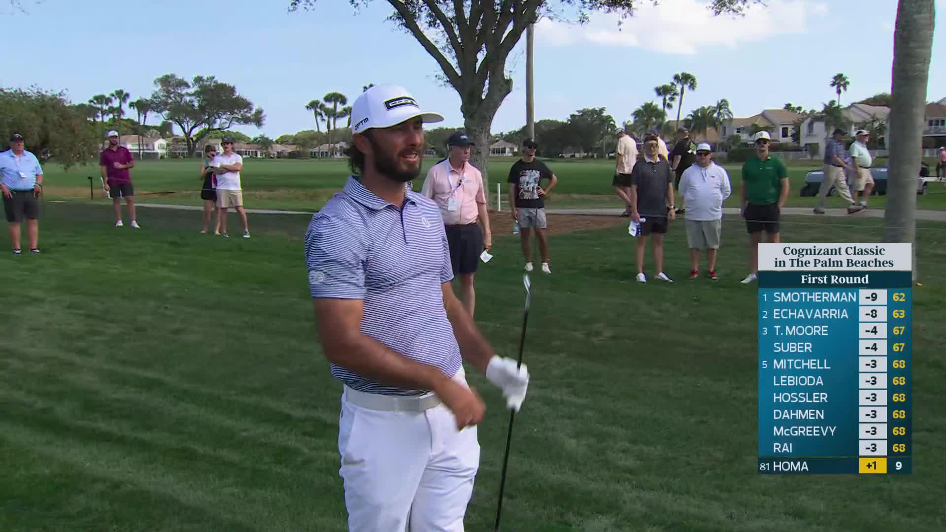 Max Homa makes birdie on No. 10 at Cognizant Classic