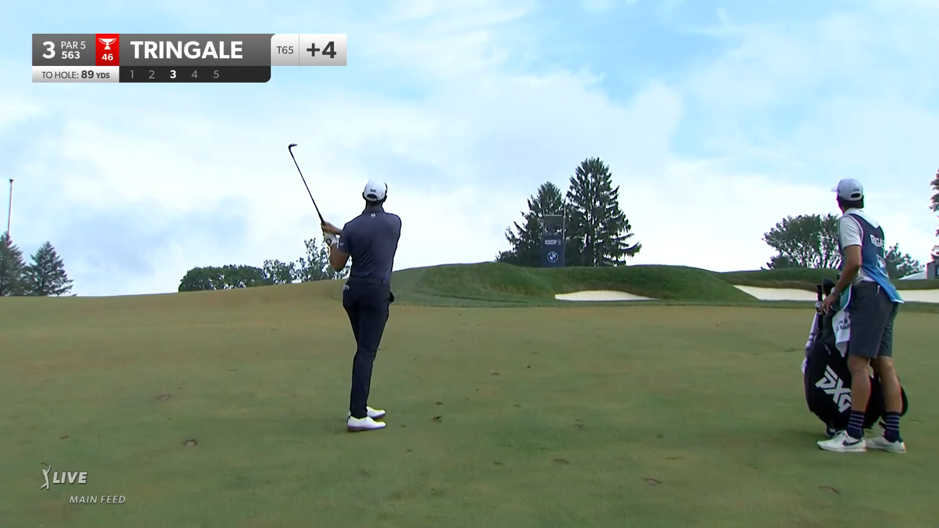 Cameron Tringale sticks tight approach to yield birdie at BMW Championship