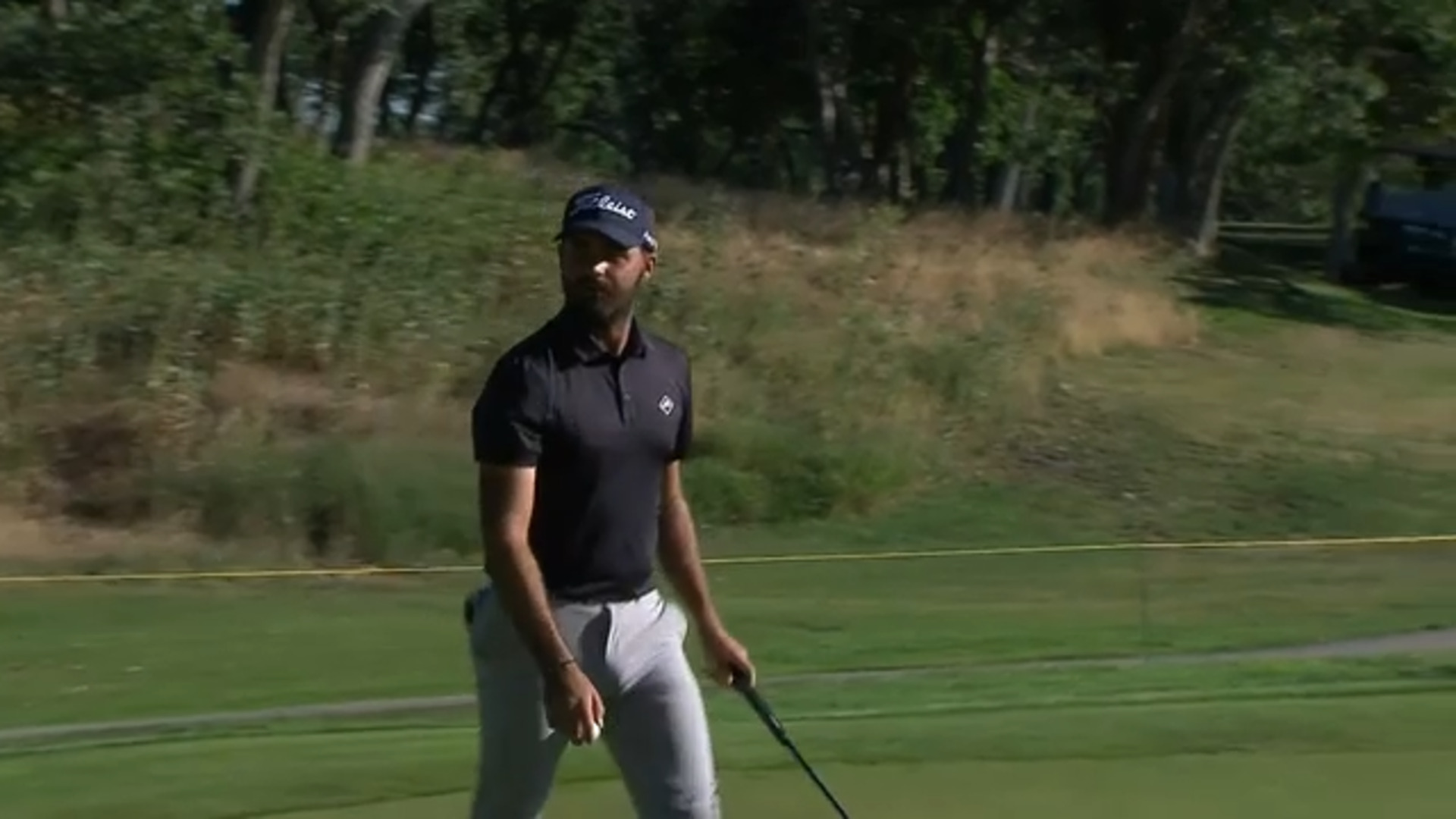 Curtis Luck nearly holes approach shot at Utah Championship