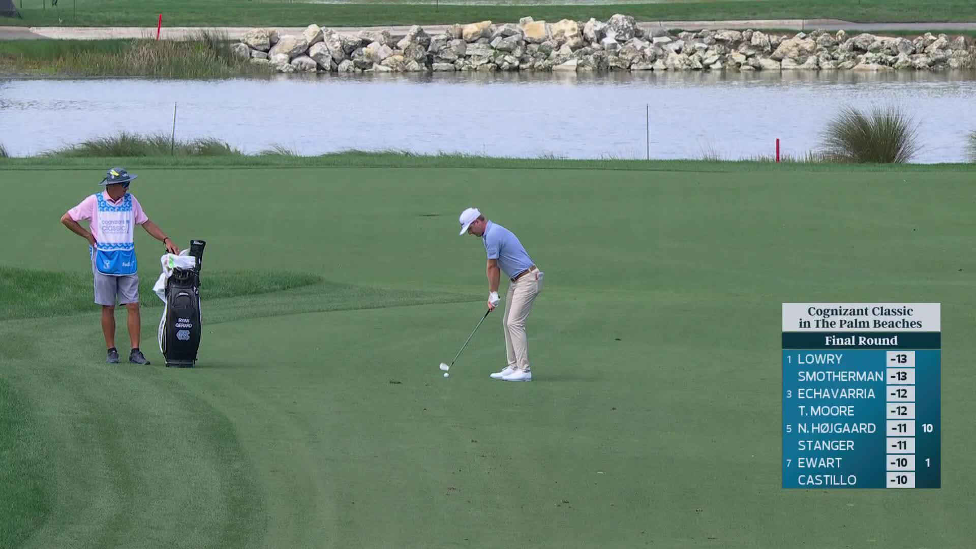 Ryan Gerard hits 139-yard approach to 5 feet, sets up birdie on No. 12 at Cognizant Classic