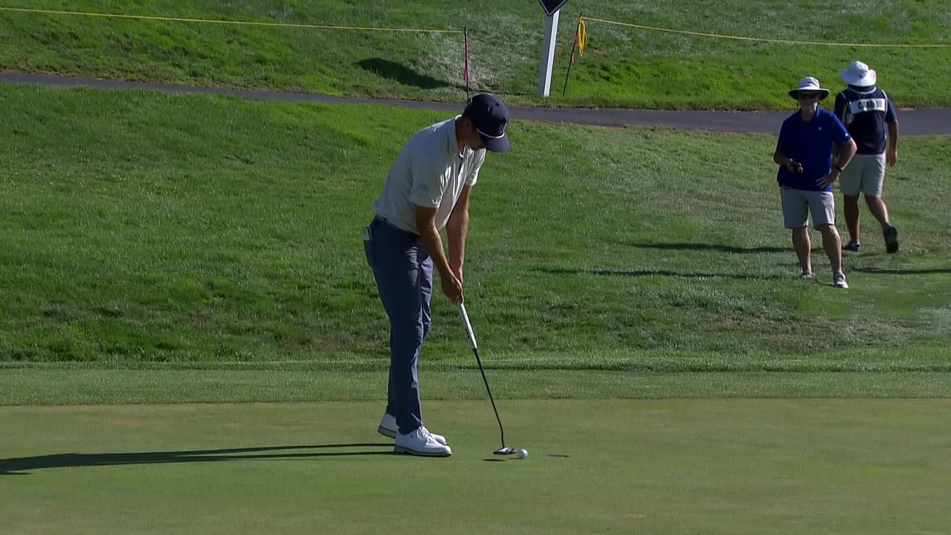 Travis Trace makes birdie on No. 15 at Utah Championship