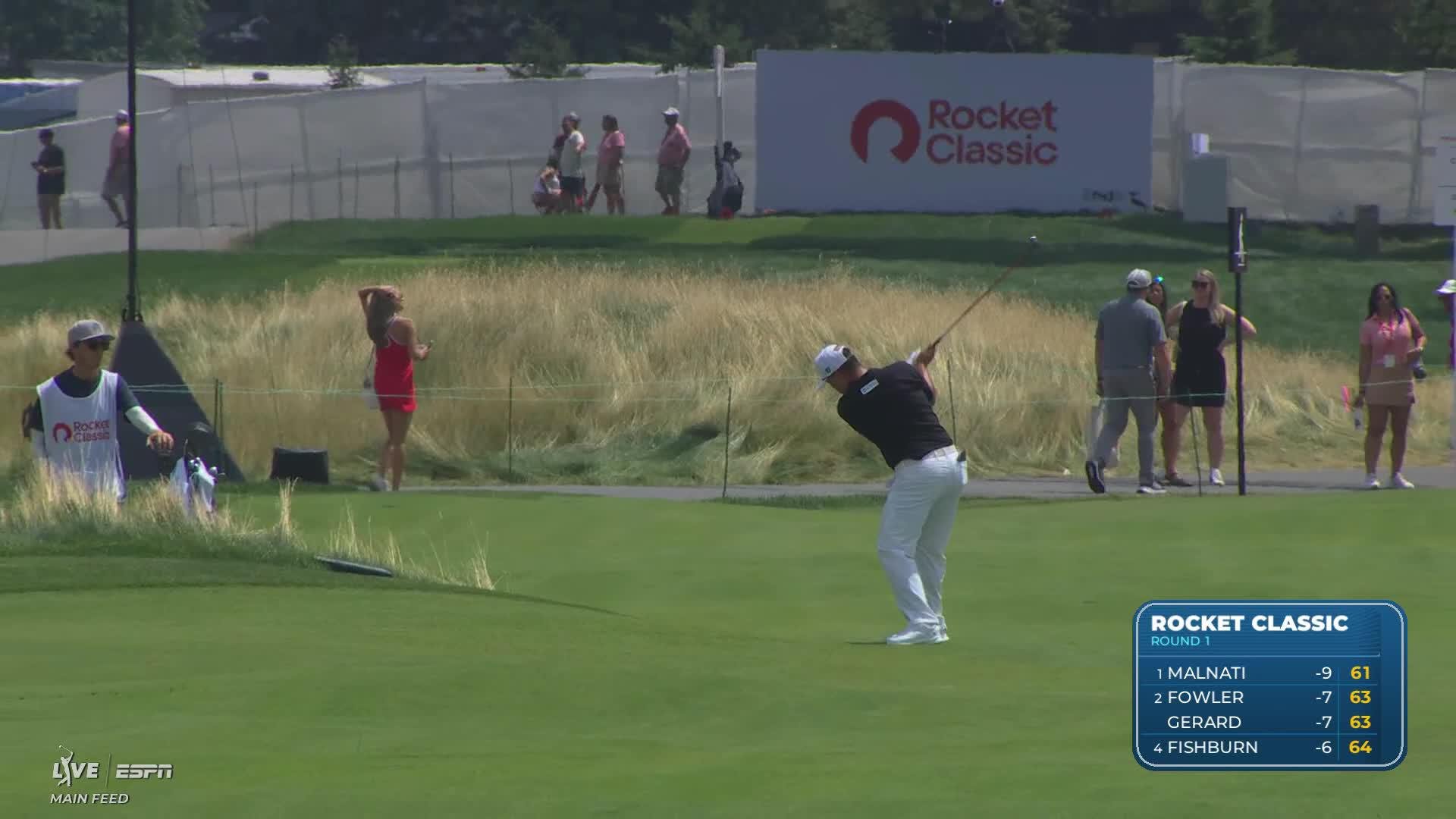 Sungjae Im reaches par-5 No. 14 in two, makes birdie at Rocket Classic