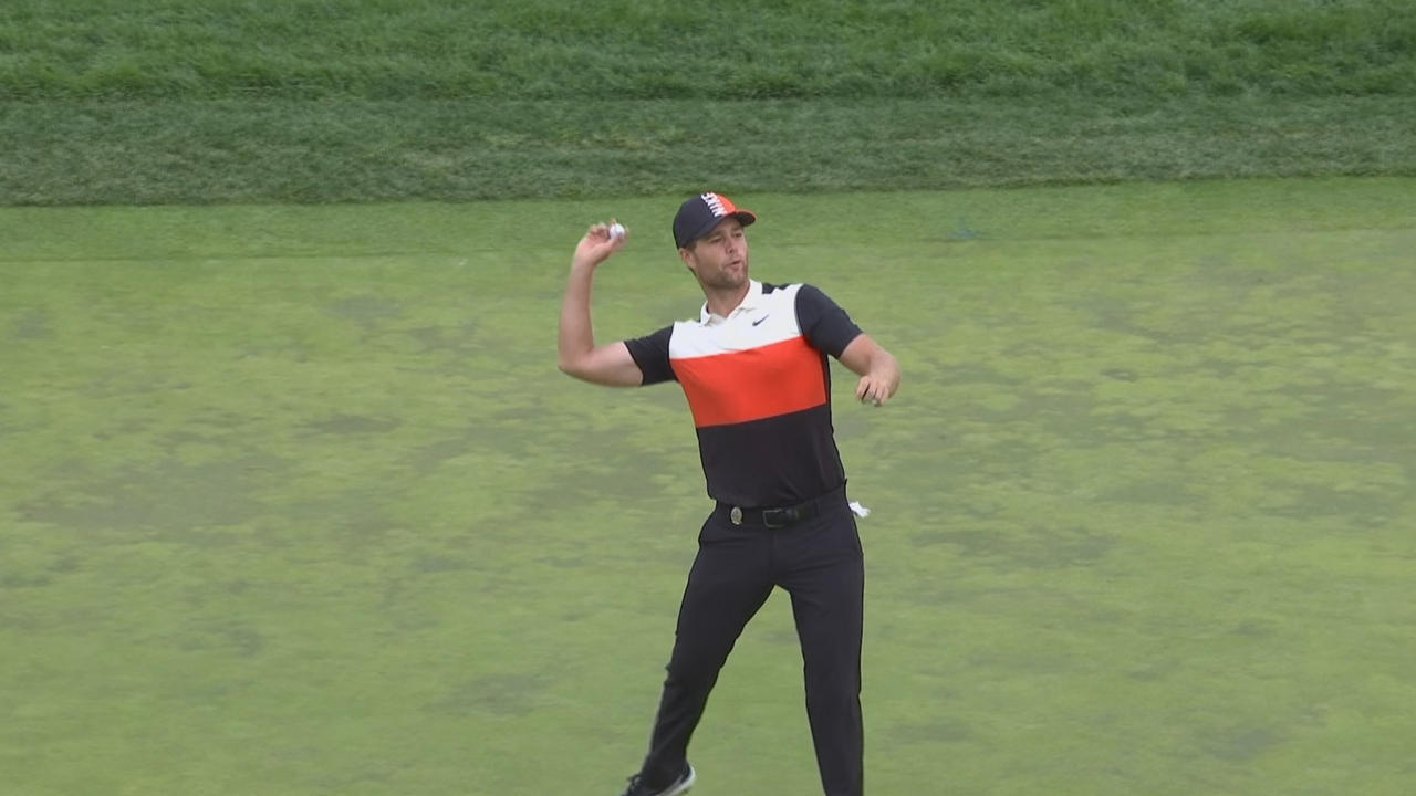 Lucas Bjerregaard's phenomenal ace is the Shot of the Day