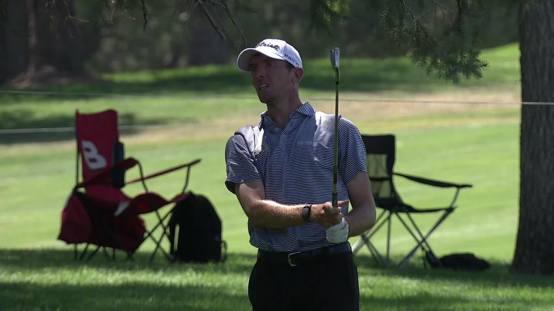 Carter Jenkins makes birdie at Utah Championship