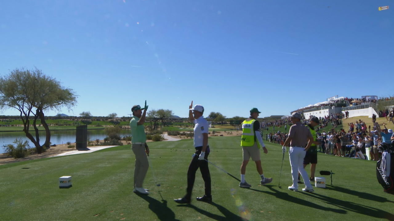 Webb Simpson's 196-yard ace leads Shots of the Week