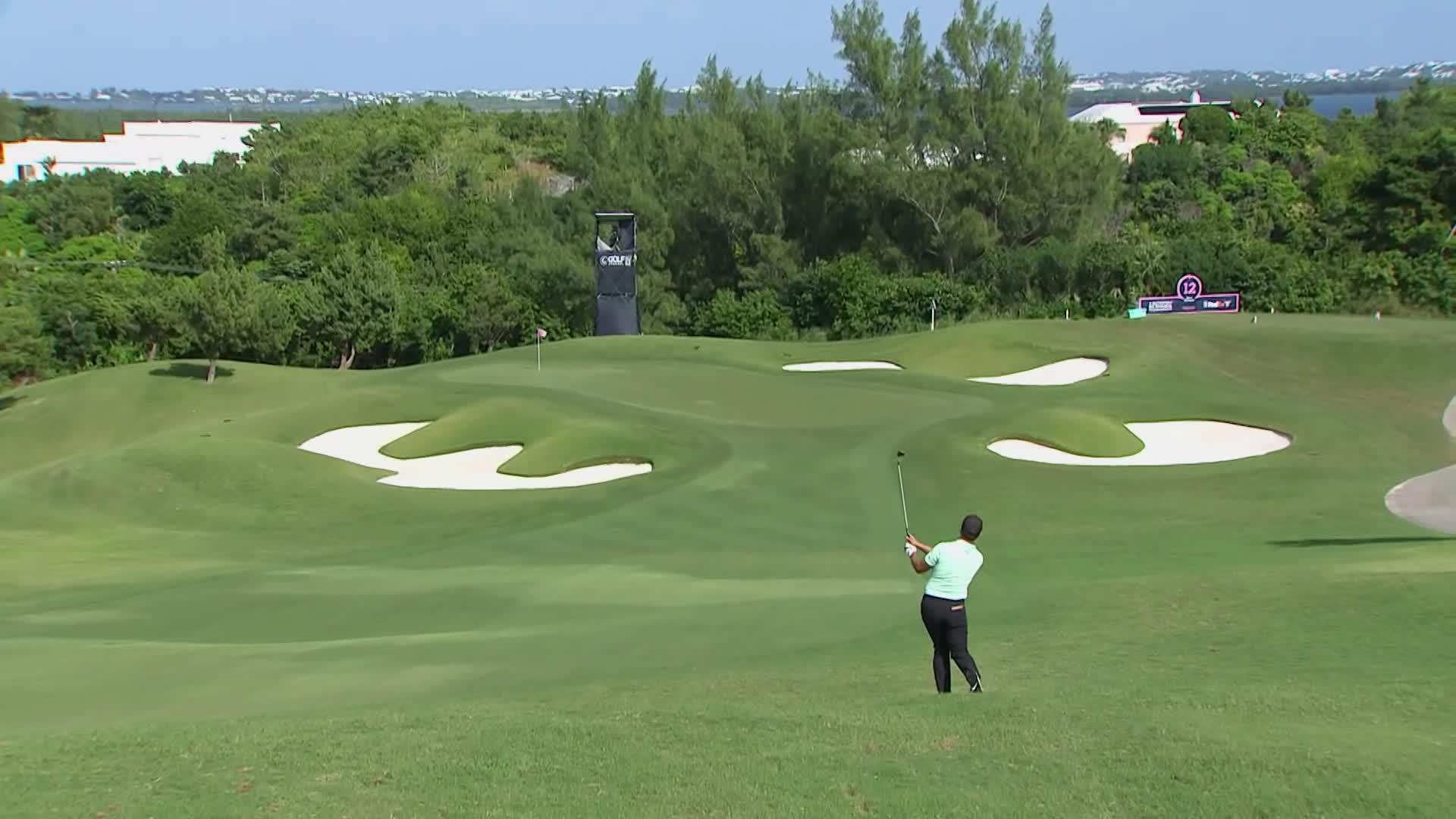 Cameron Champ's 125-yard approach sets up birdie on No. 11 at Butterfield Bermuda