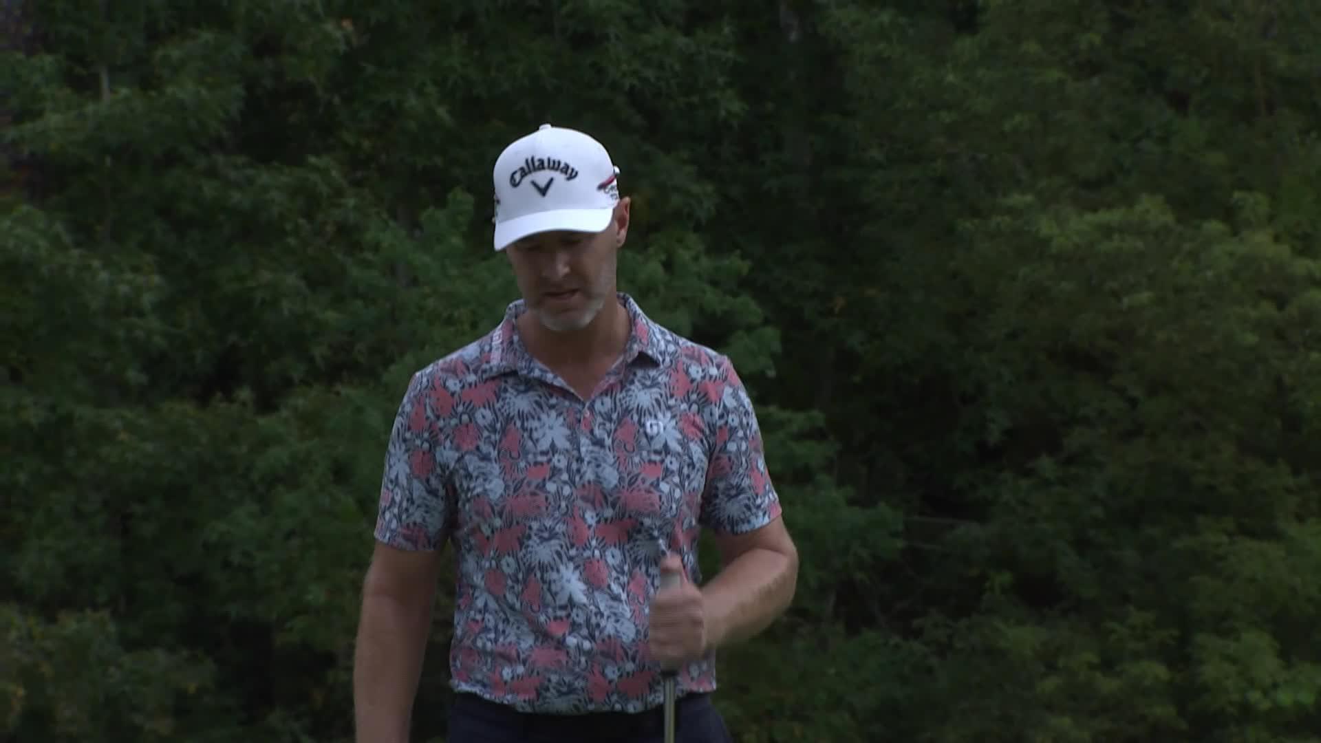 Brendan Jones makes birdie on No. 13 at Constellation FURYK & FRIENDS