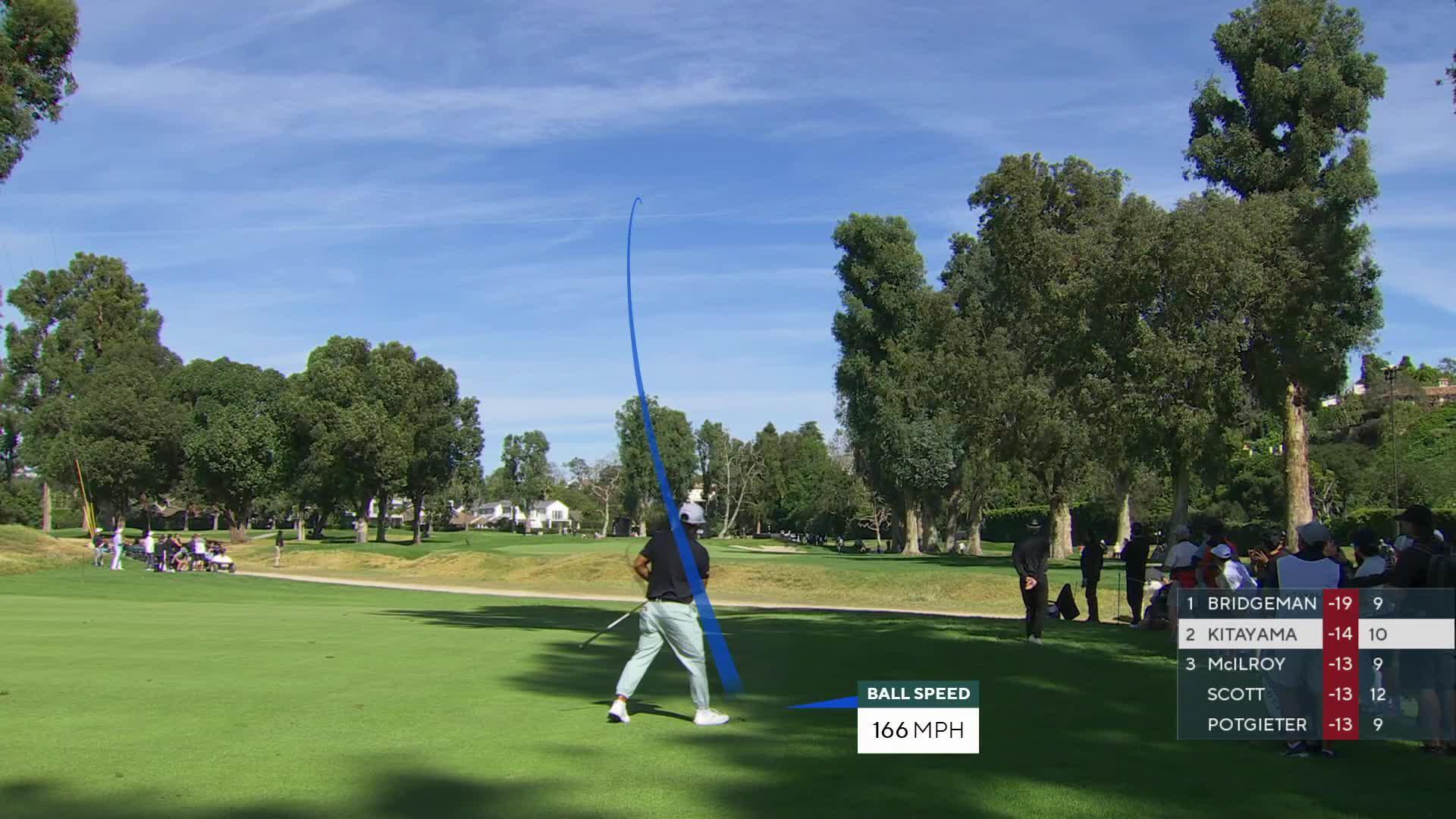 Kurt Kitayama hits 251-yard approach to 39 feet, sets up birdie