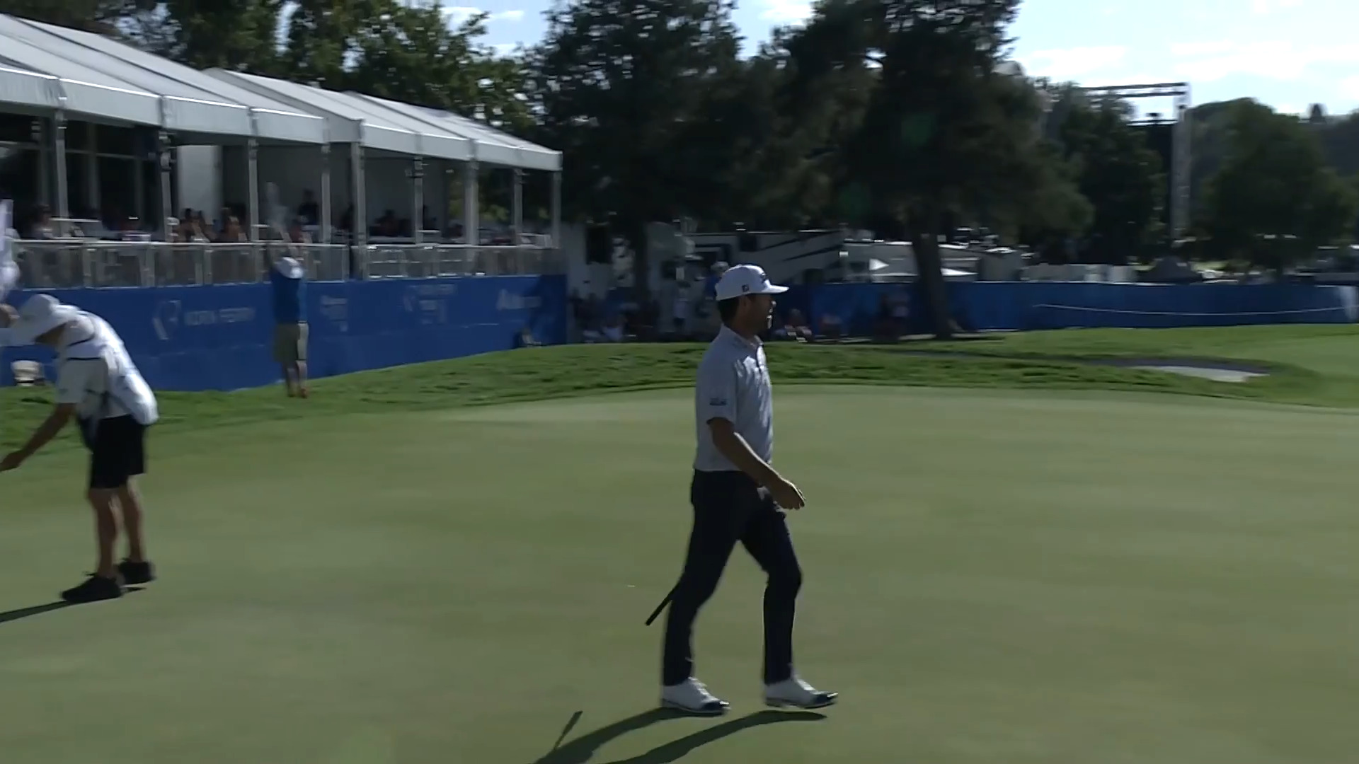 Robert Streb makes tap-in eagle putt at Albertsons Boise Open