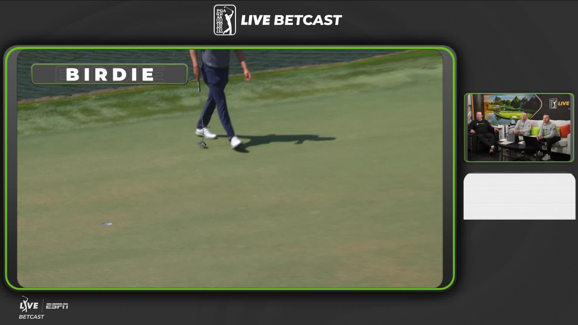 Ryo Hisatsune sinks 48-foot birdie putt on No. 14 at FedEx St. Jude