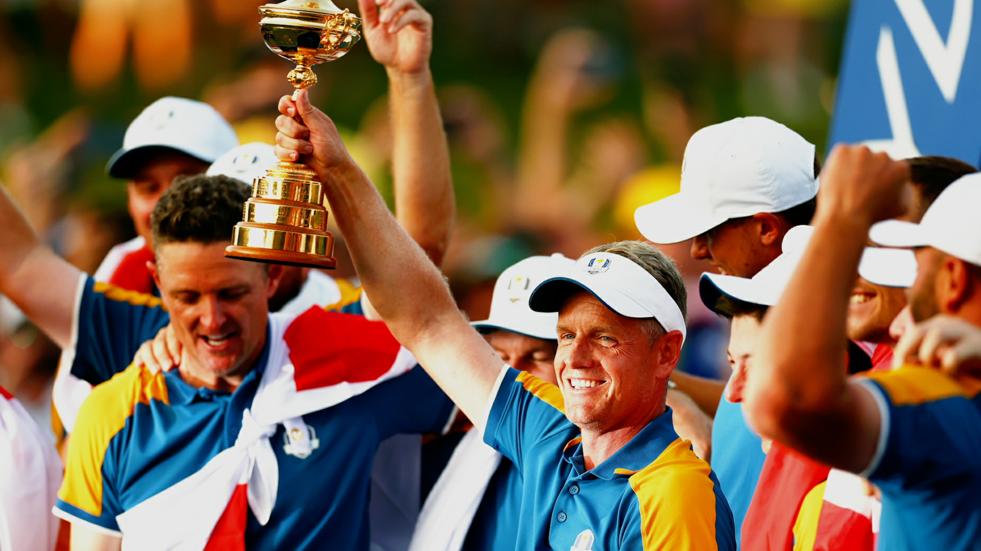 European Ryder Cup Team players talk about Captain Luke Donald