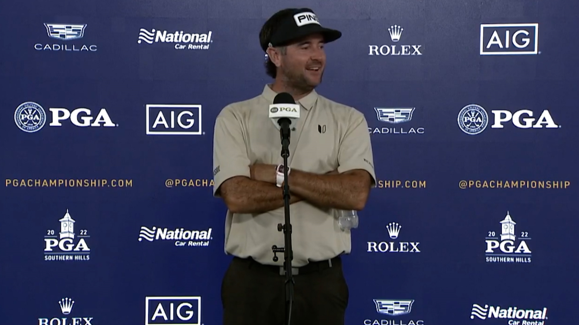 Bubba Watson’s interview after Round 2 of the PGA Championship