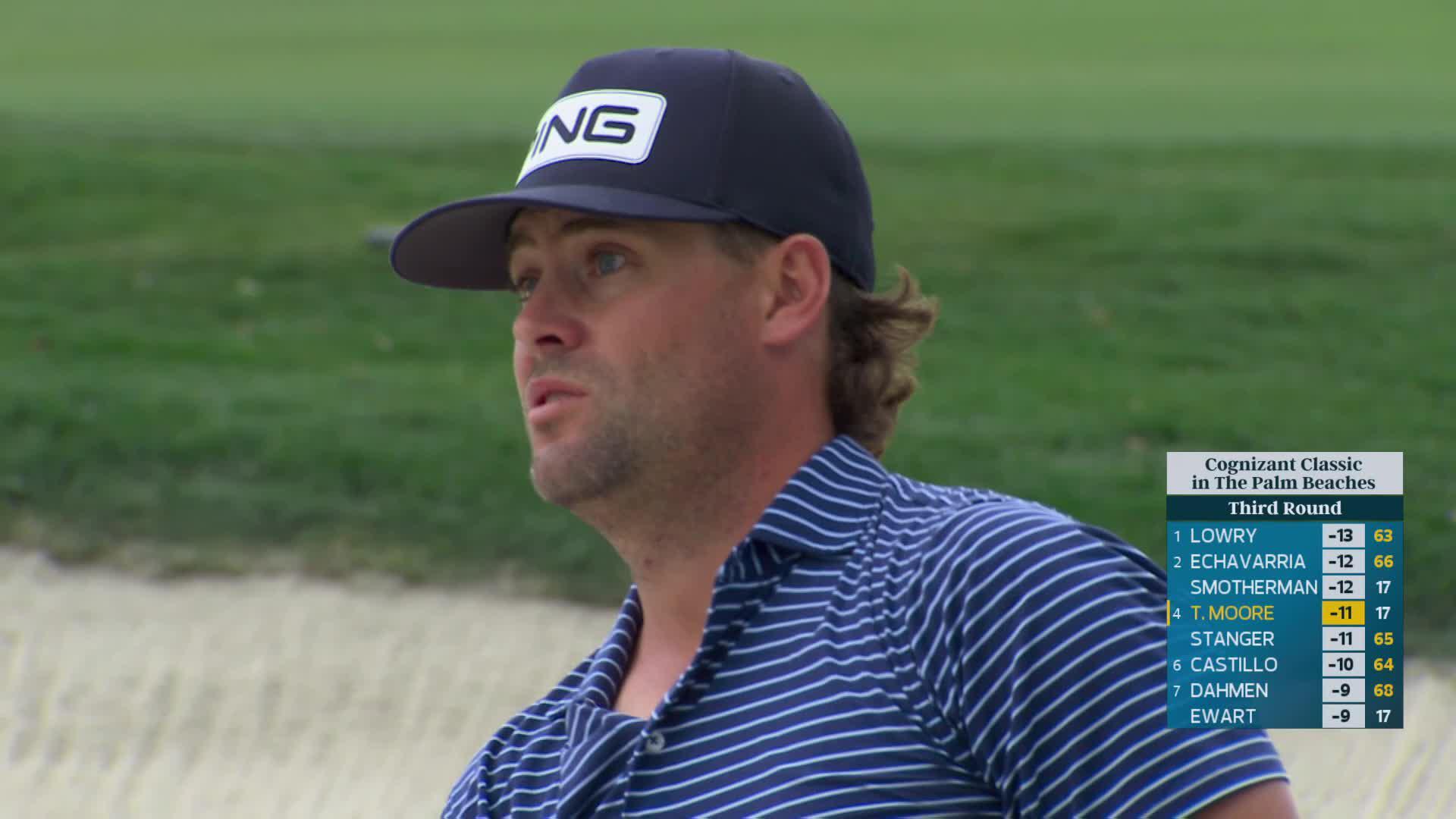 Taylor Moore birdies final hole to stay in mix at Cognizant Classic