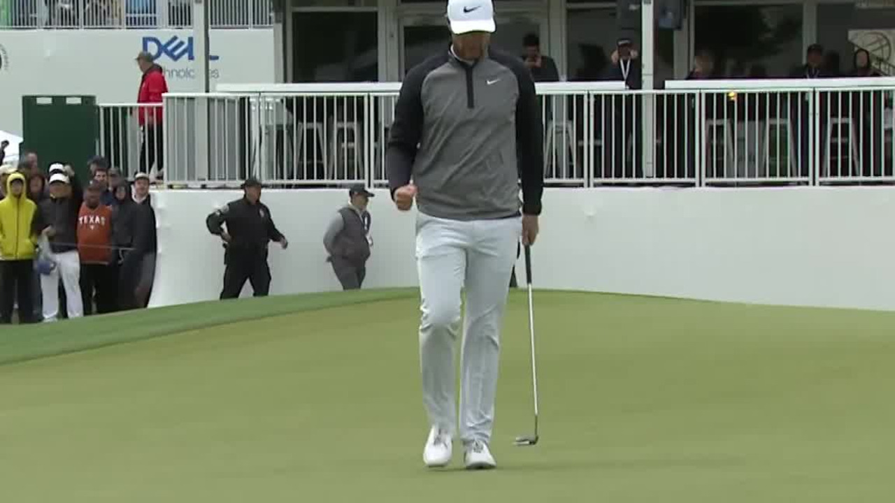 Lucas Bjerregaard’s clutch birdie putt at WGC-Dell Match Play
