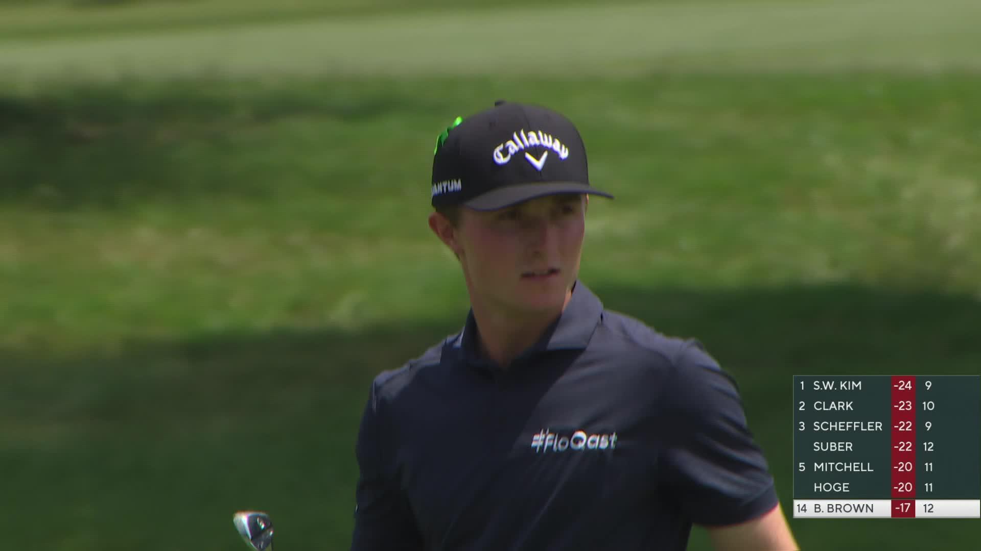 Blades Brown's 160-yard approach sets up birdie on No. 13 at THE CJ CUP