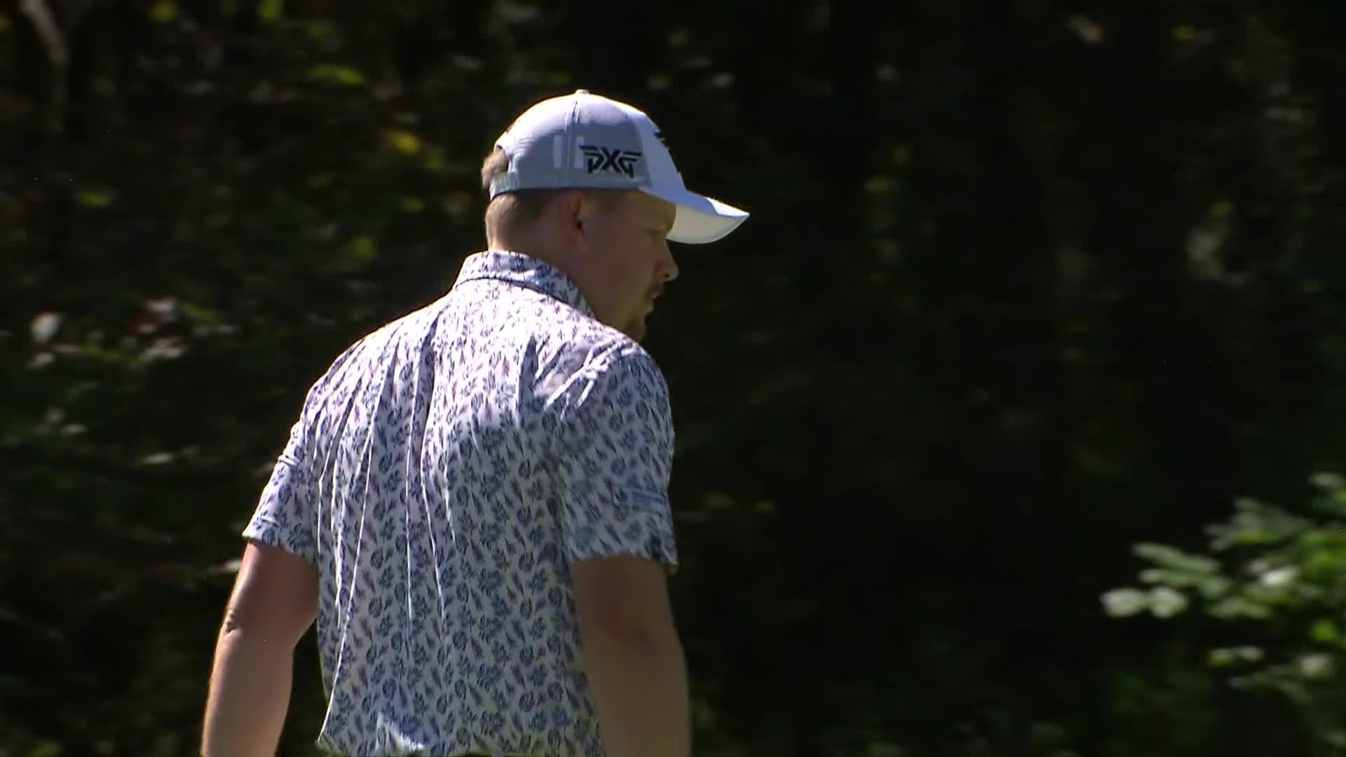 Shad Tuten makes bogey putt at Korn Ferry Tour Champ