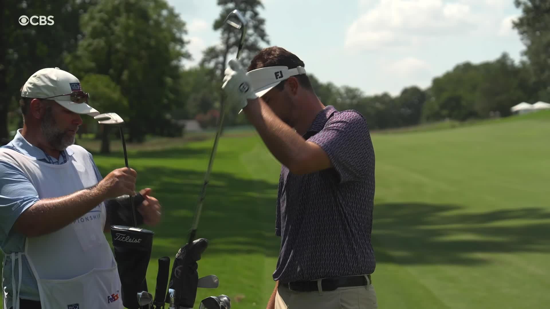 Beau Hossler reaches par-5 No. 5 in two, makes eagle at Wyndham