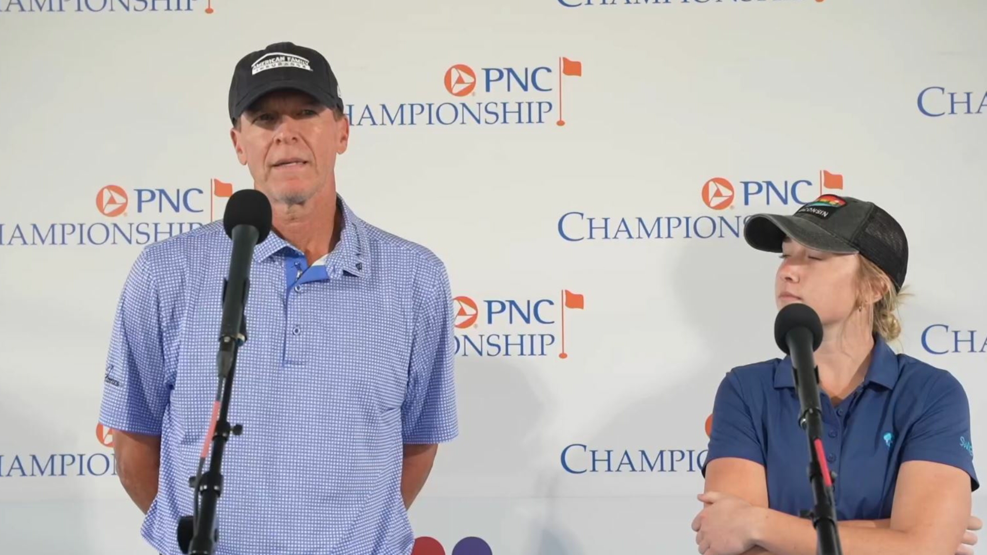 Tiger Woods kids Charlie and Sam bring family affair to PNC