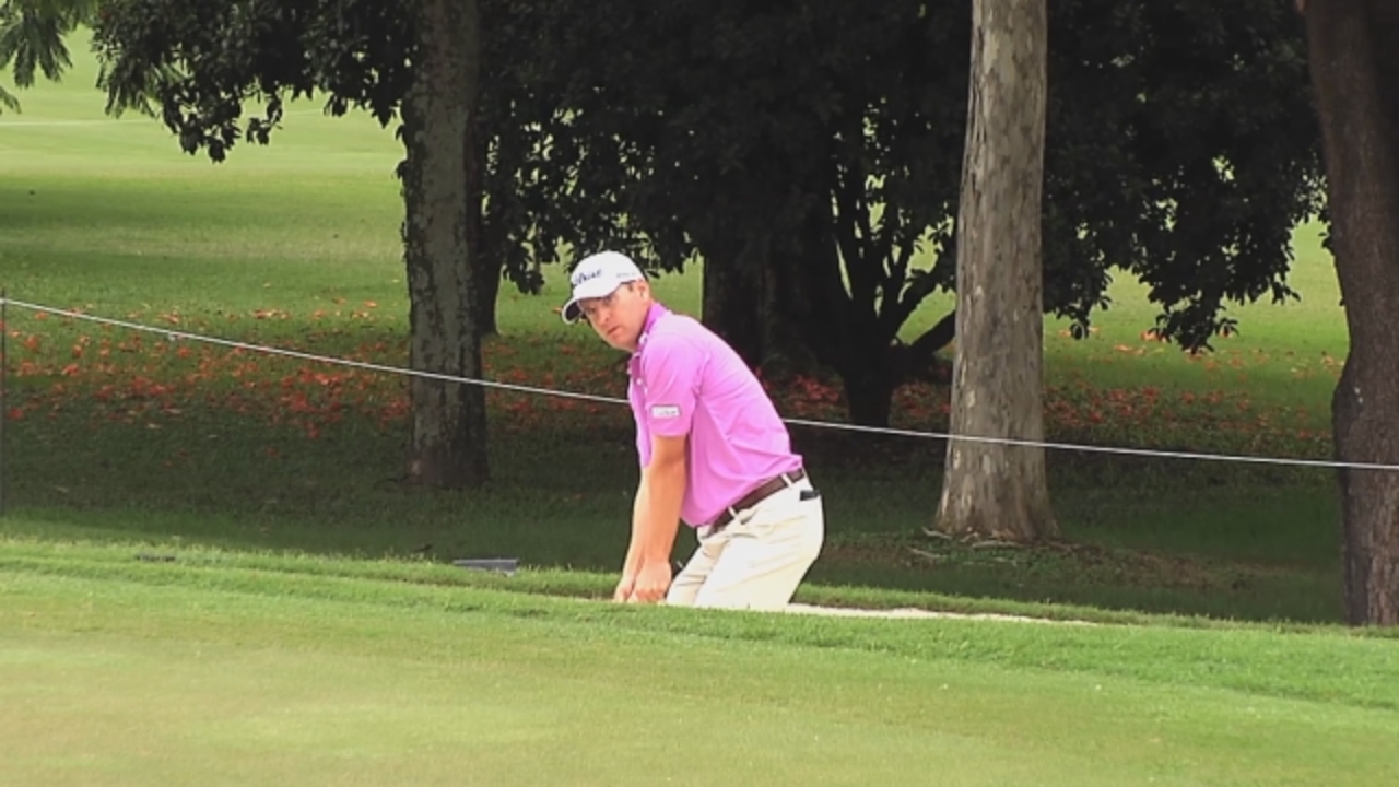 Matt Weibring captures the clubhouse lead at Brasil Champions