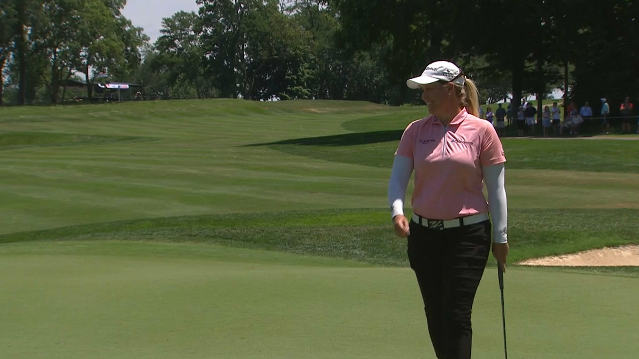 Brittany Lincicome's 30-foot birdie putt for Shot of the Day