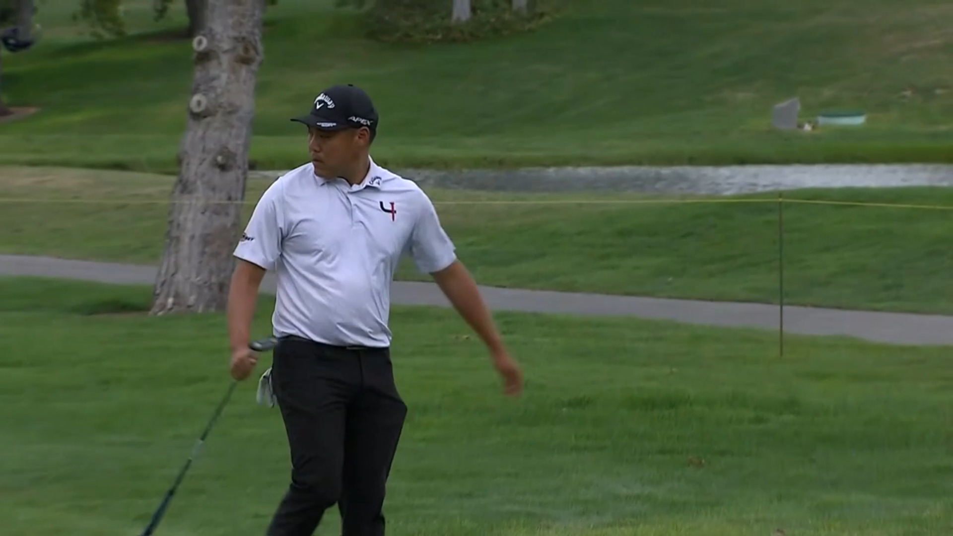 John Chin makes birdie with nice approach at Utah Championship