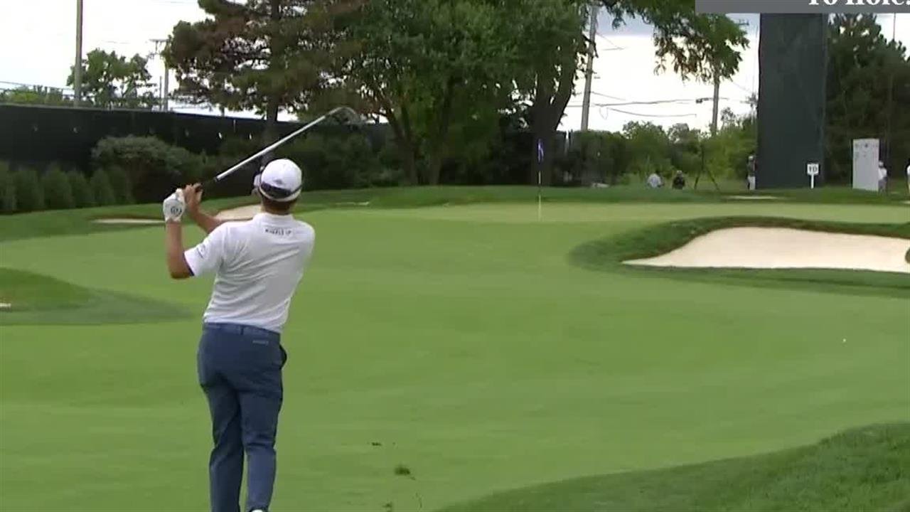 Kevin Kisner Uses Nice Approach To Set Up Birdie At Bmw Championship