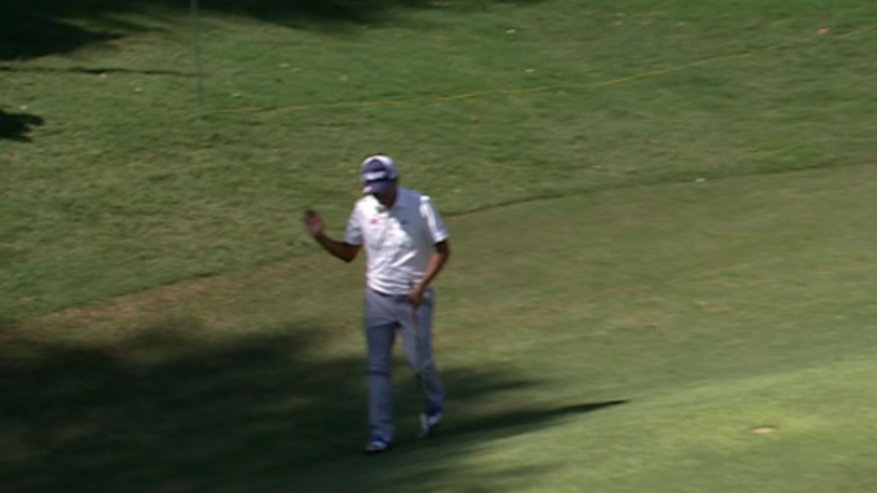 Hiroshi Iwata's bump-and-run is the Shot of the Day