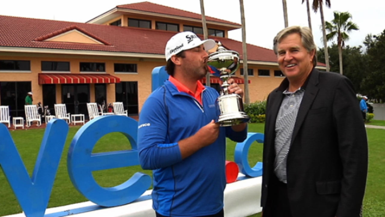 Jim Renner interview after earning medalist honors at Q-School