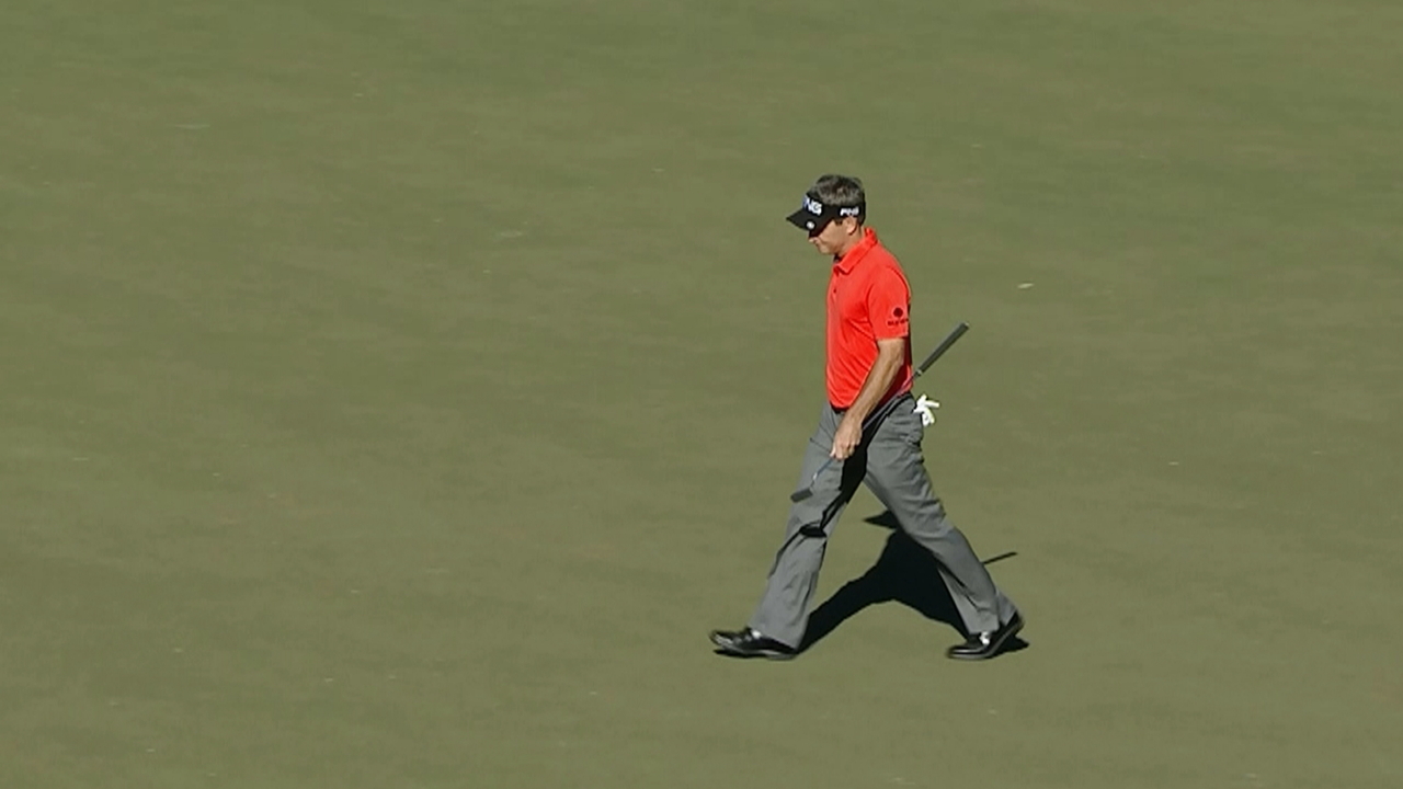 Mark Wilson's massive birdie putt at Sanderson Farms
