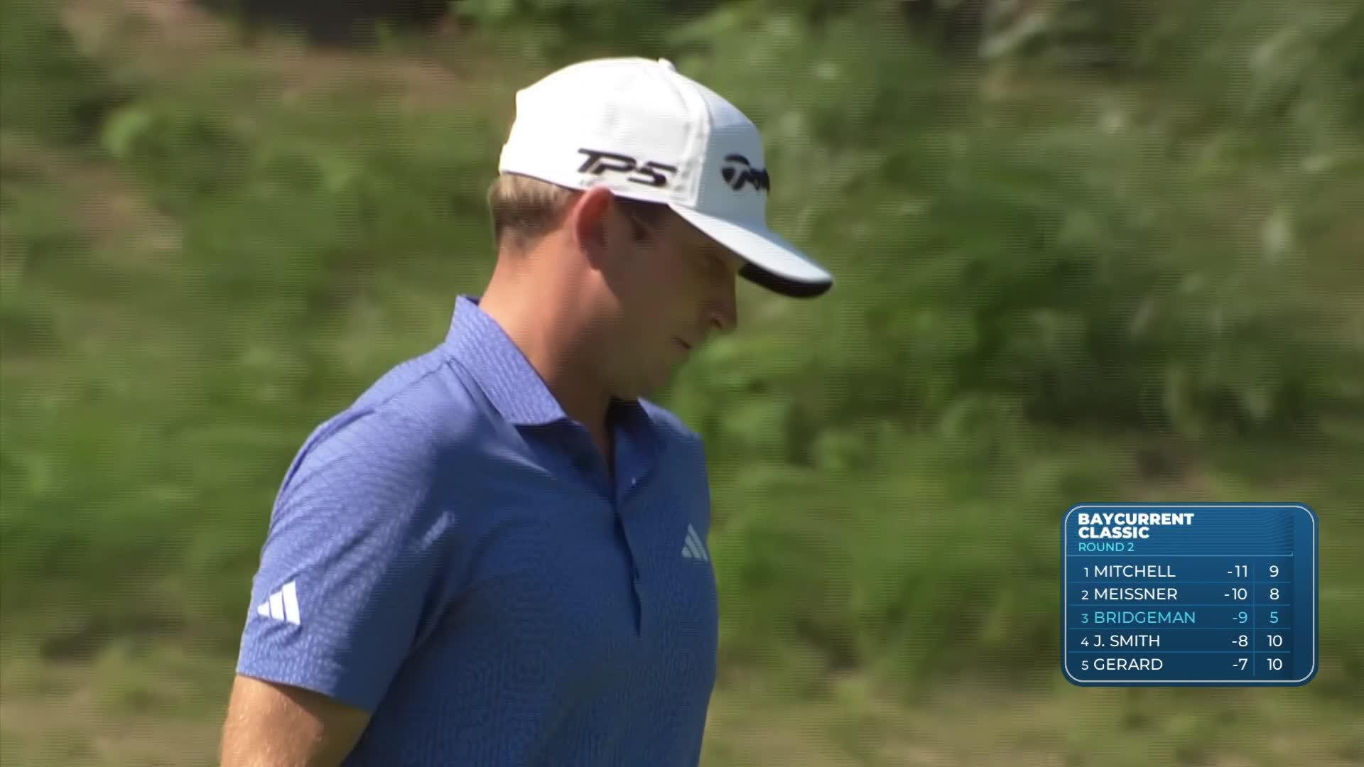 Jacob Bridgeman drives 273 yards on No. 6 at Baycurrent