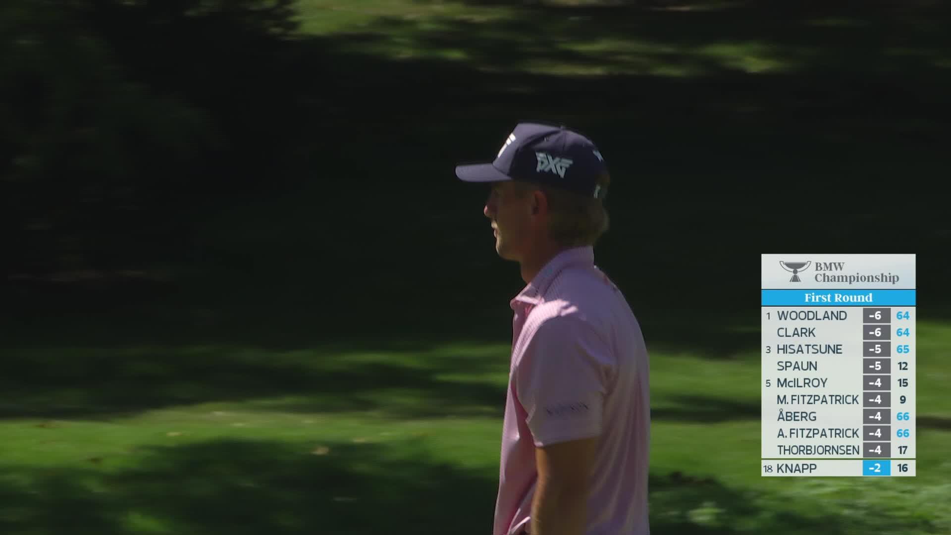 Jake Knapp reaches par-5 No. 17 in two, makes birdie at BMW Championship