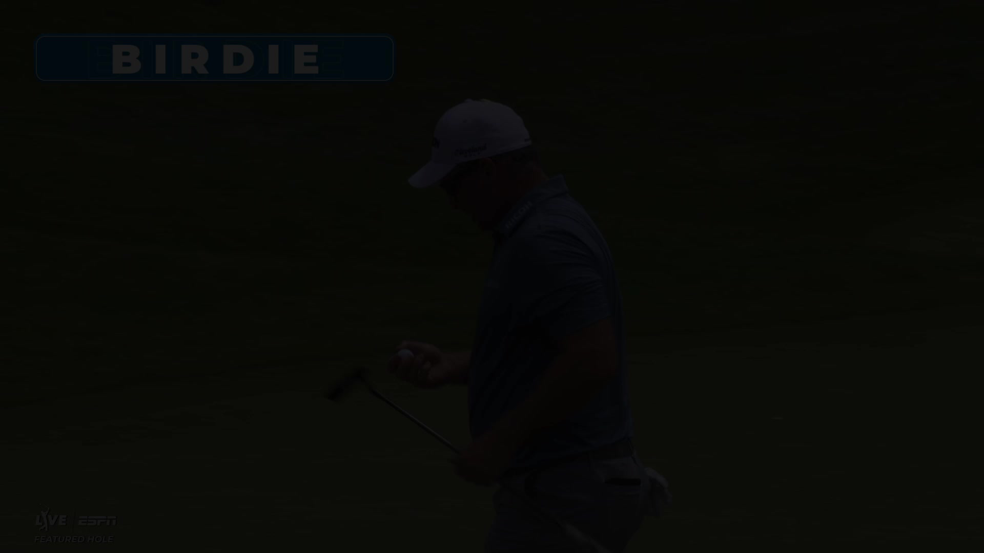 Ryan Fox sinks 21-foot birdie putt on No. 4 at the Memorial