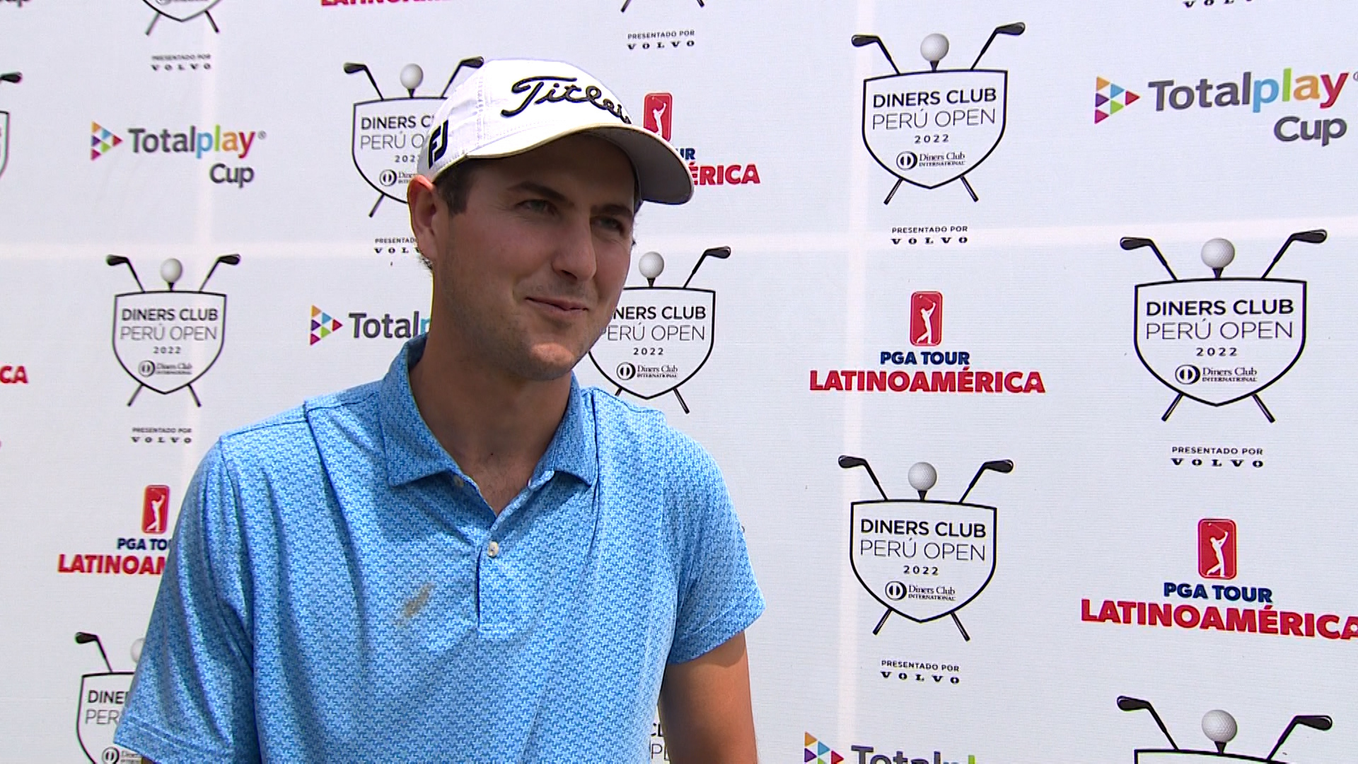 Cole Madey interview after Round 1 of the Diners Club Perú Open