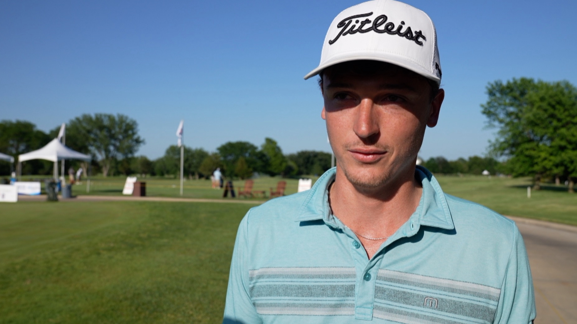 Luke Schniederjans discusses Monday qualifying for Wichita Open